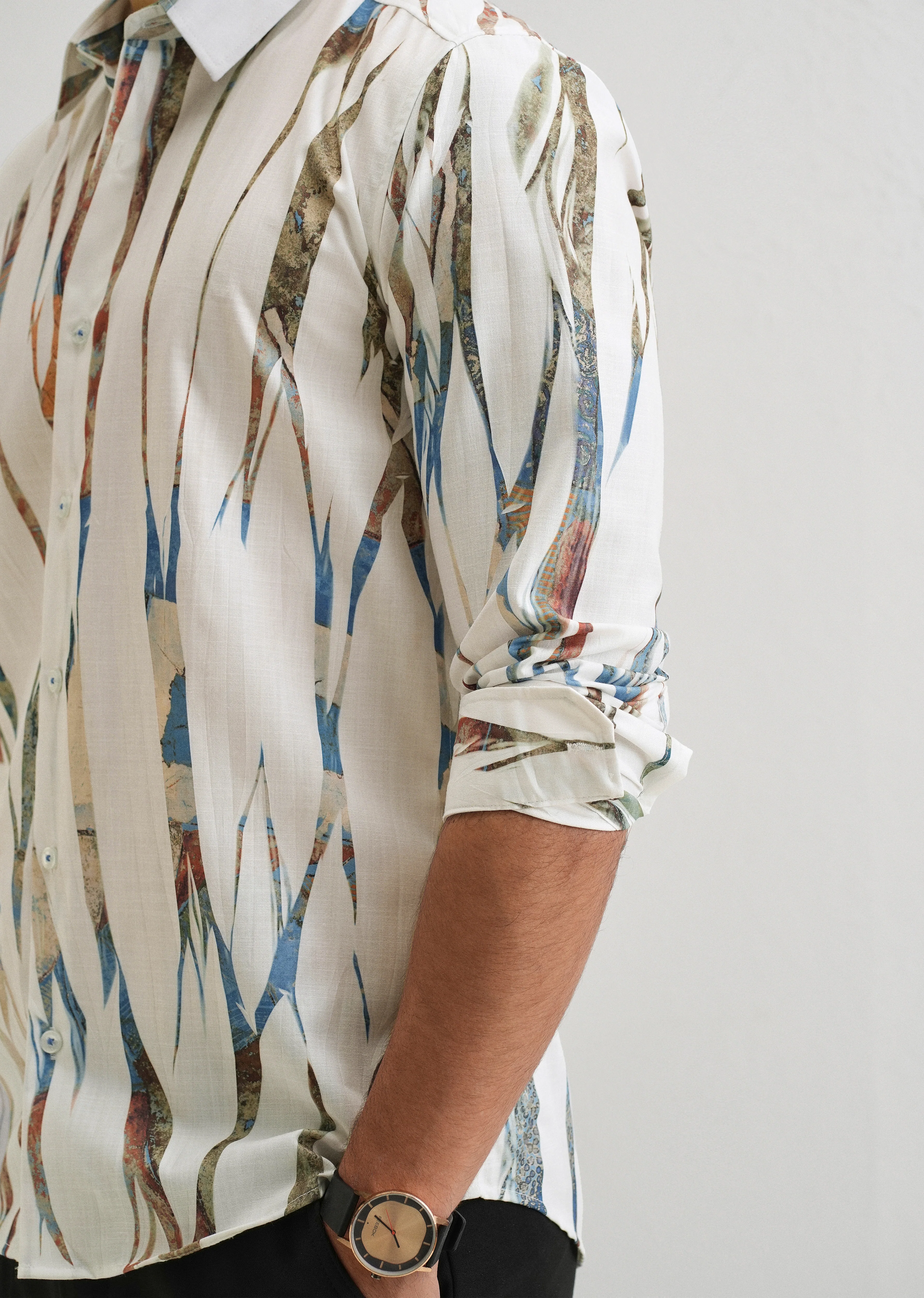 Abstract Brushstroke Shirt - Image 5