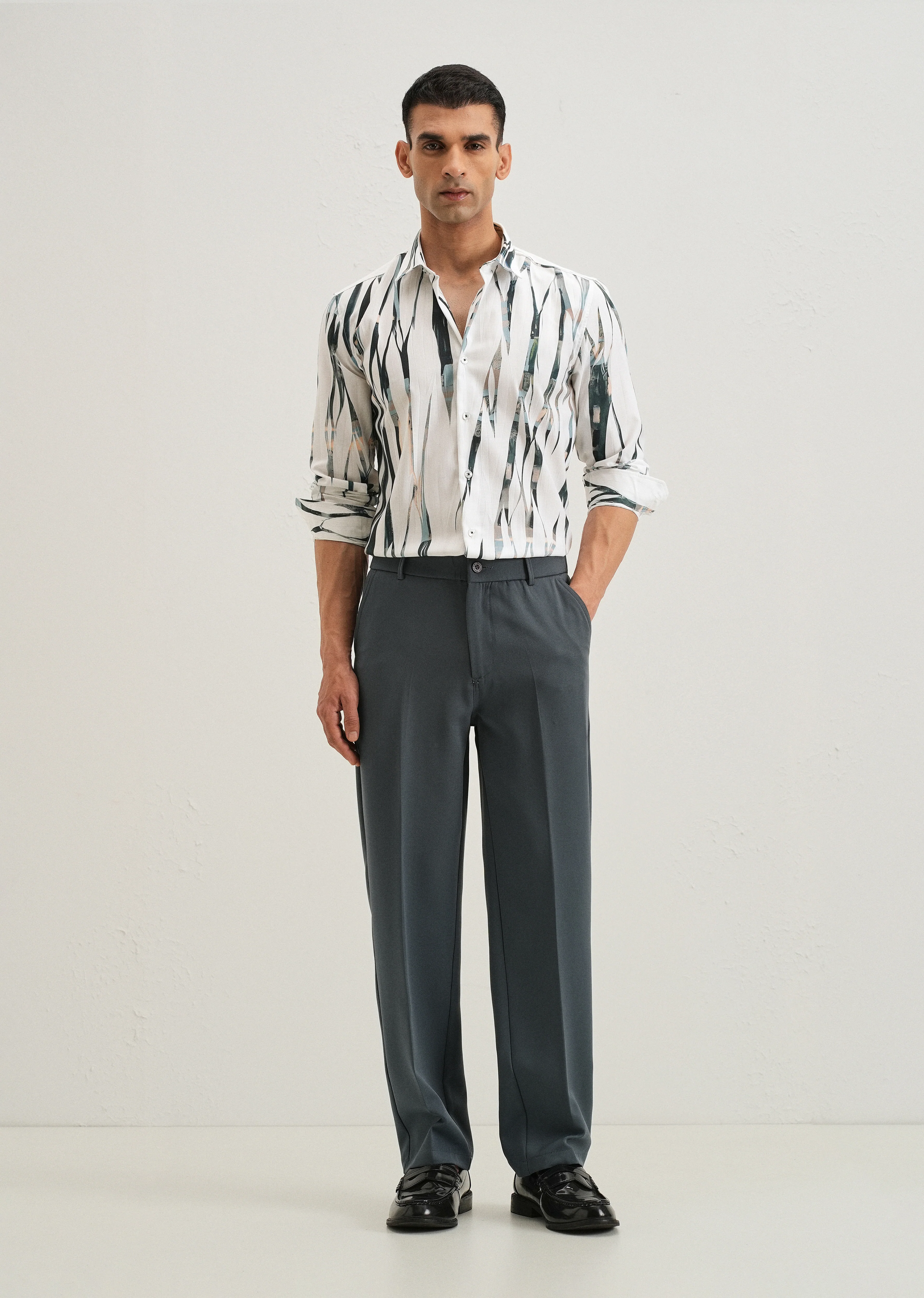 Abstract Green Shirt - Image 6