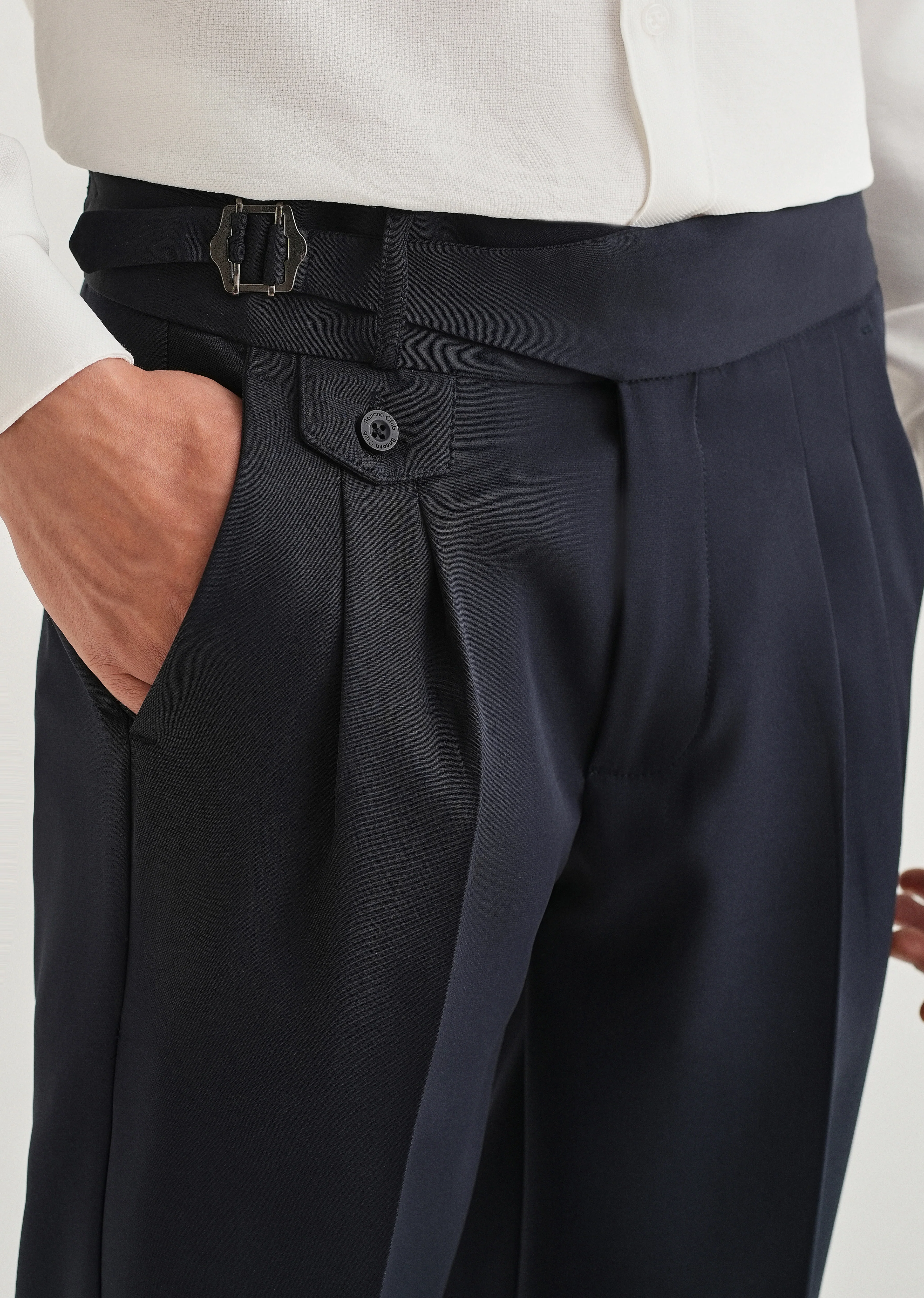 Abyss Blue Gurkha Pant - Image 5