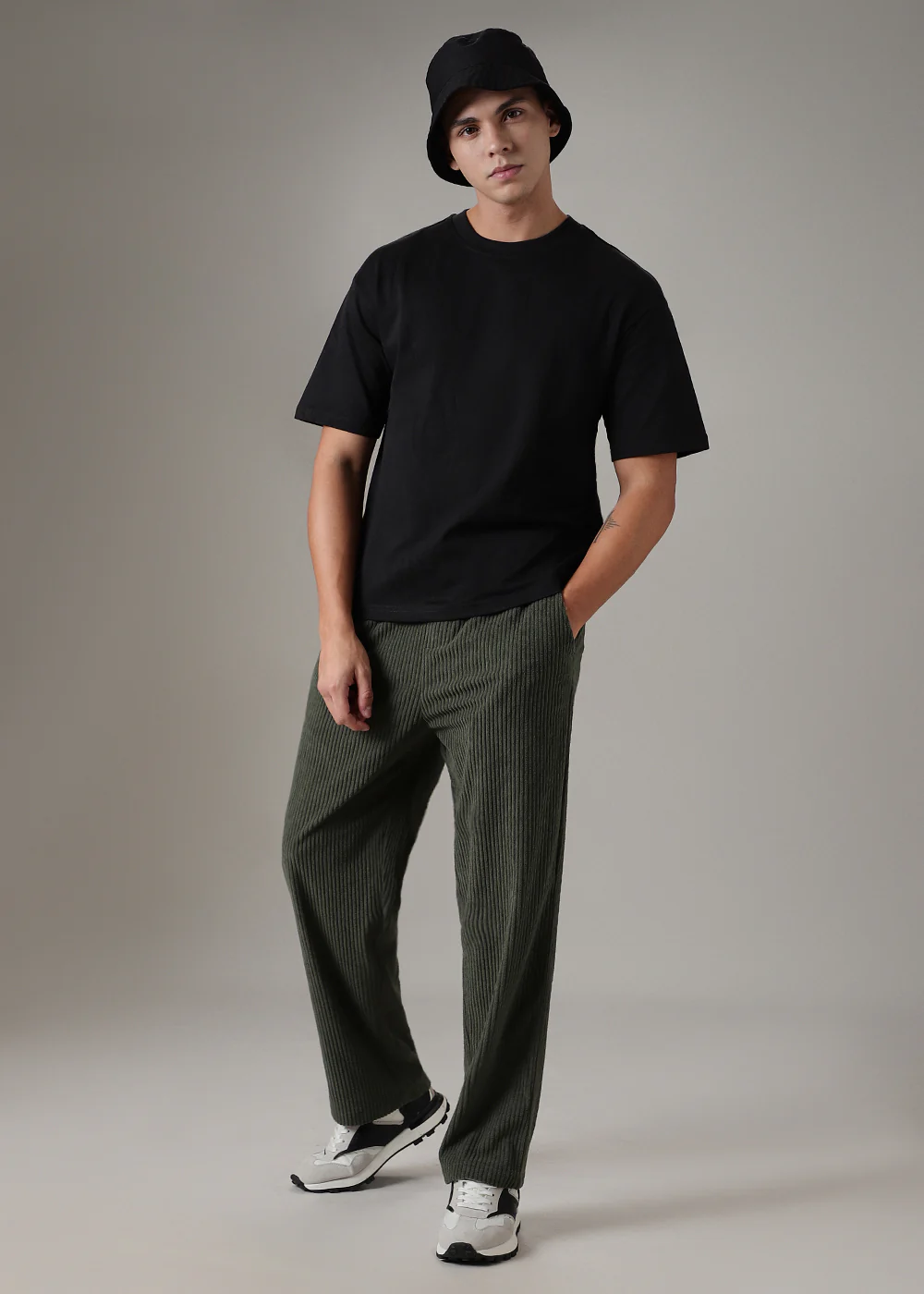 Alpha Black Oversized T-shirt - Image 6