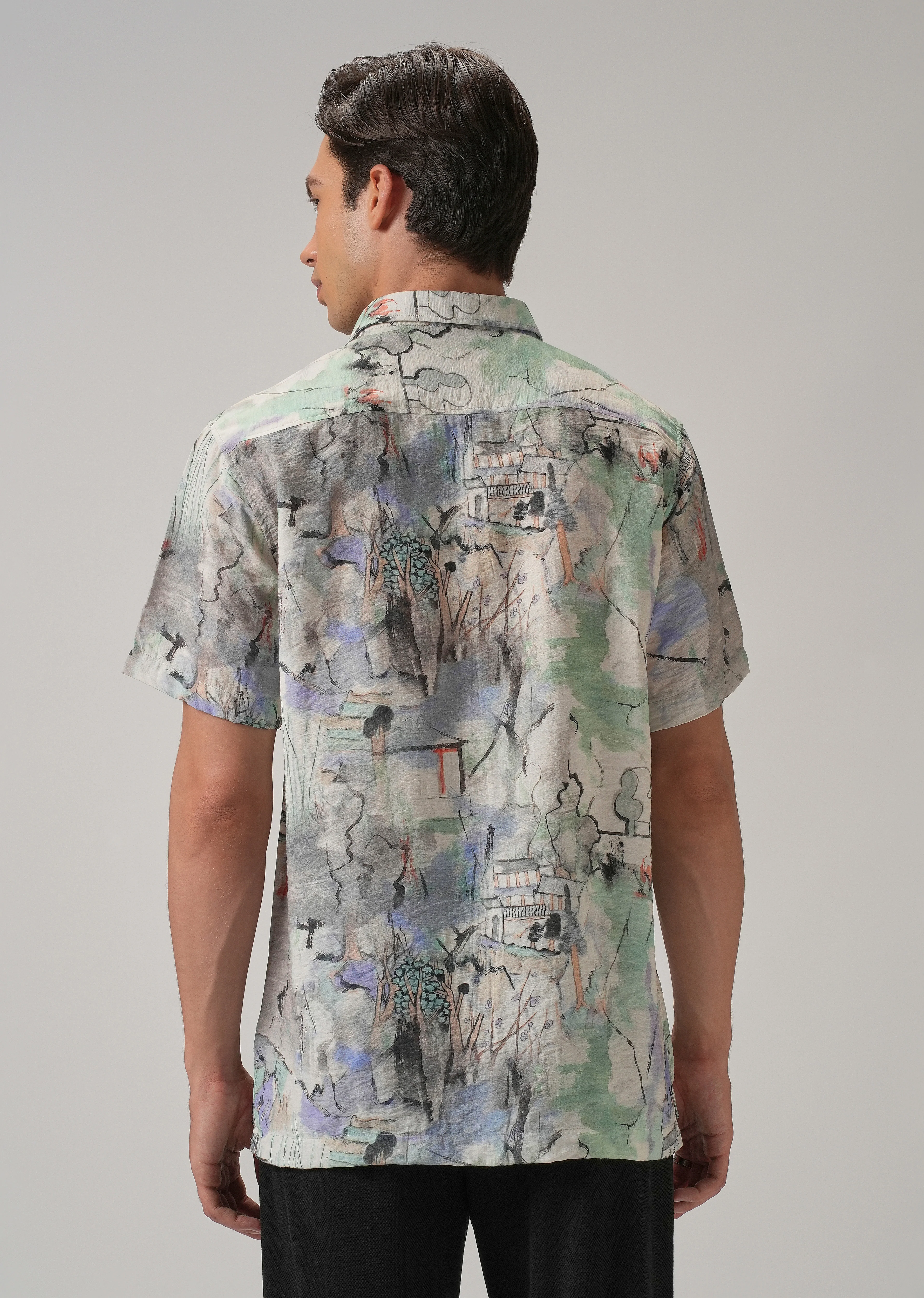 Alpine Aura Printed Shirt - Image 2
