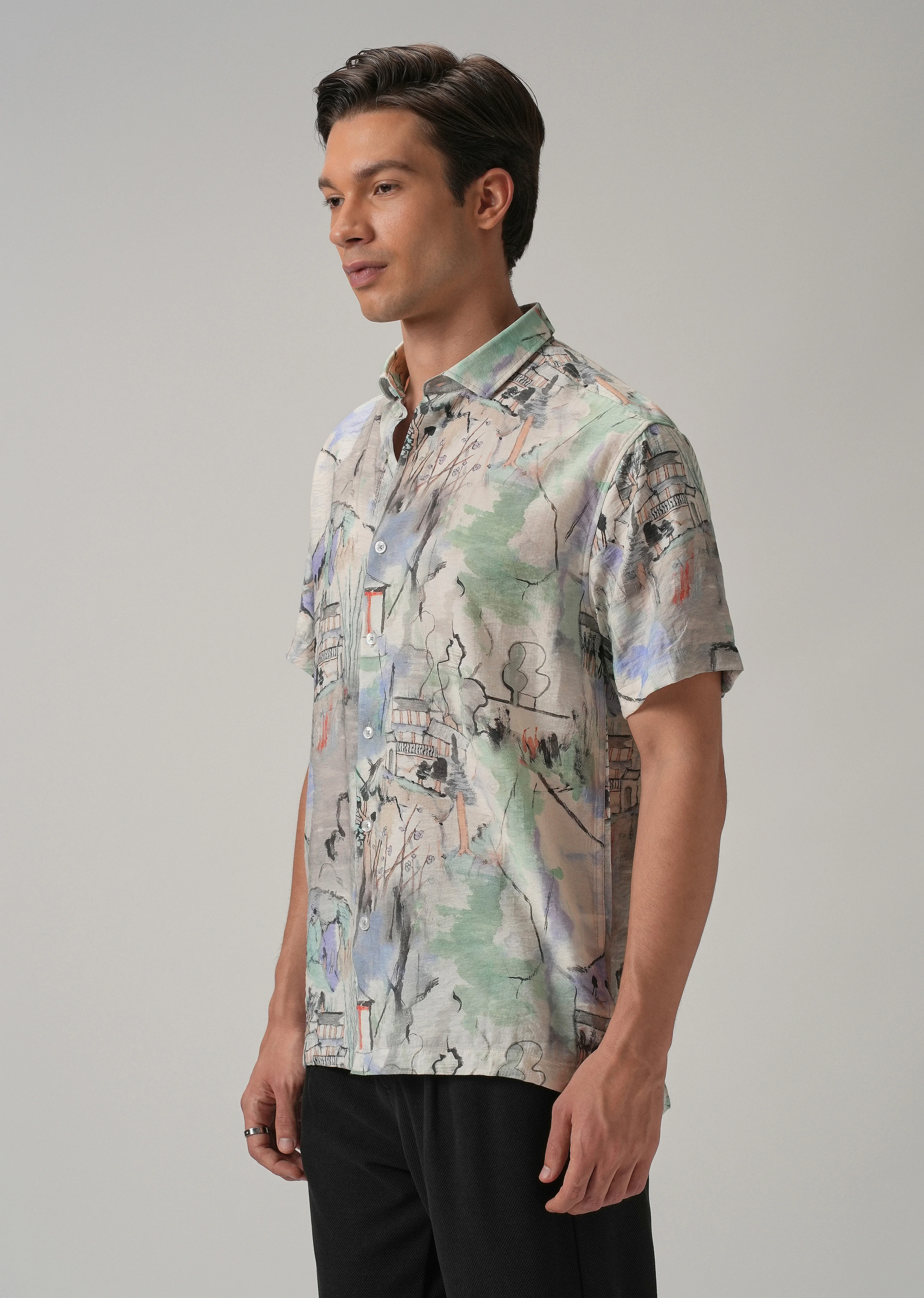 Alpine Aura Printed Shirt - Image 4