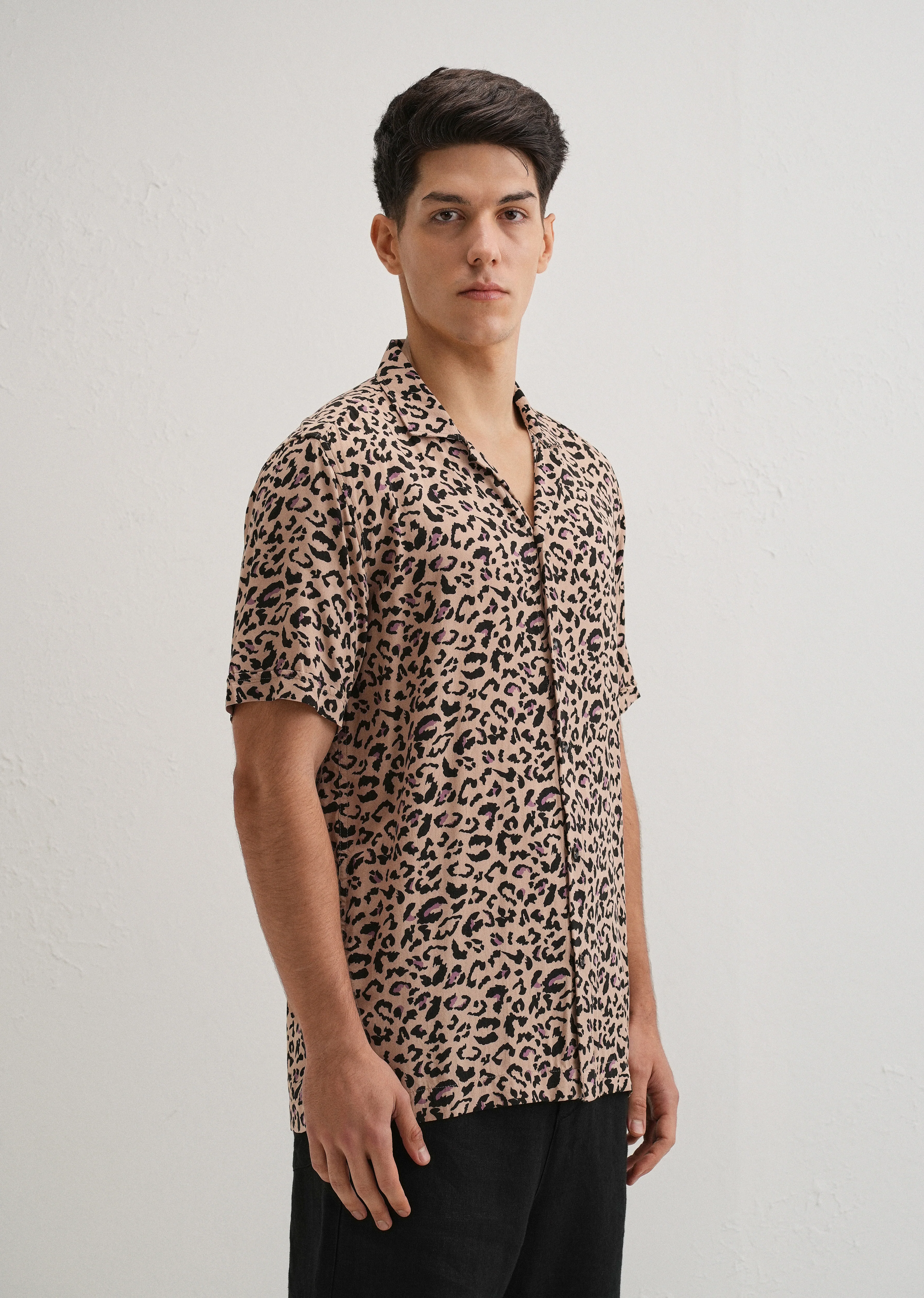 Animalistic Print Half sleeve shirt - Image 4
