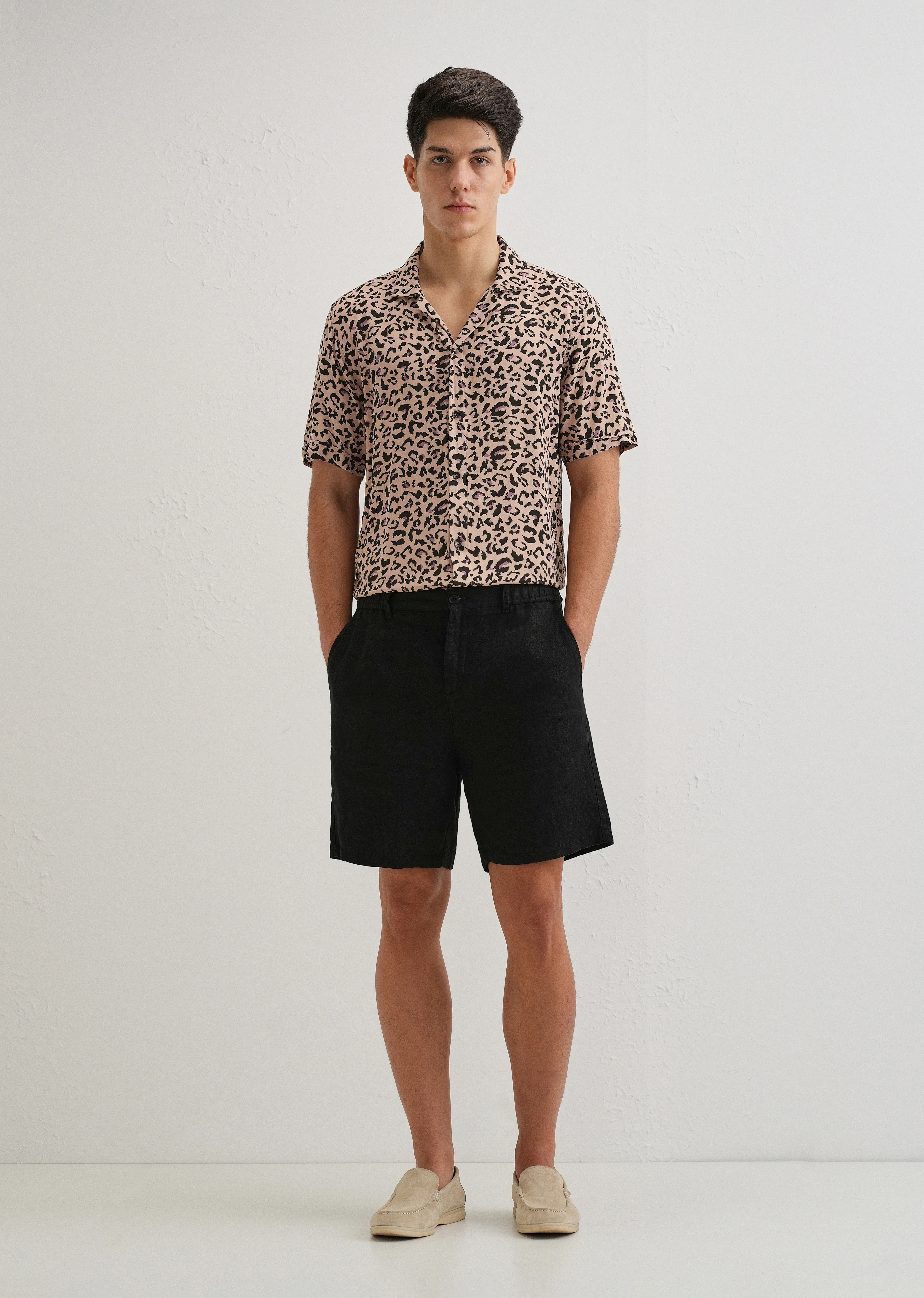 Animalistic Print Half sleeve shirt - Image 6