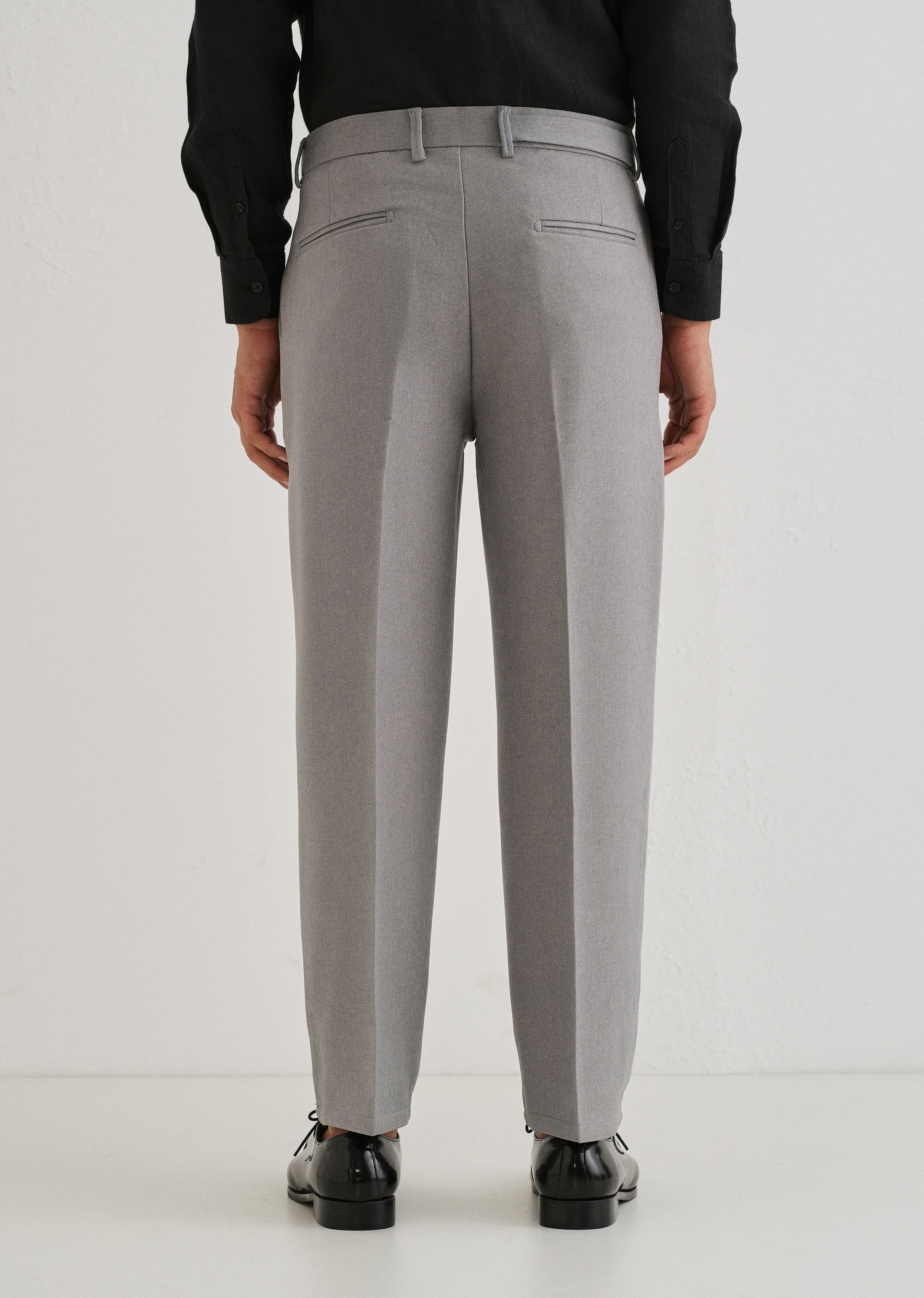 Ash Grey Gurkha Pant - Image 2