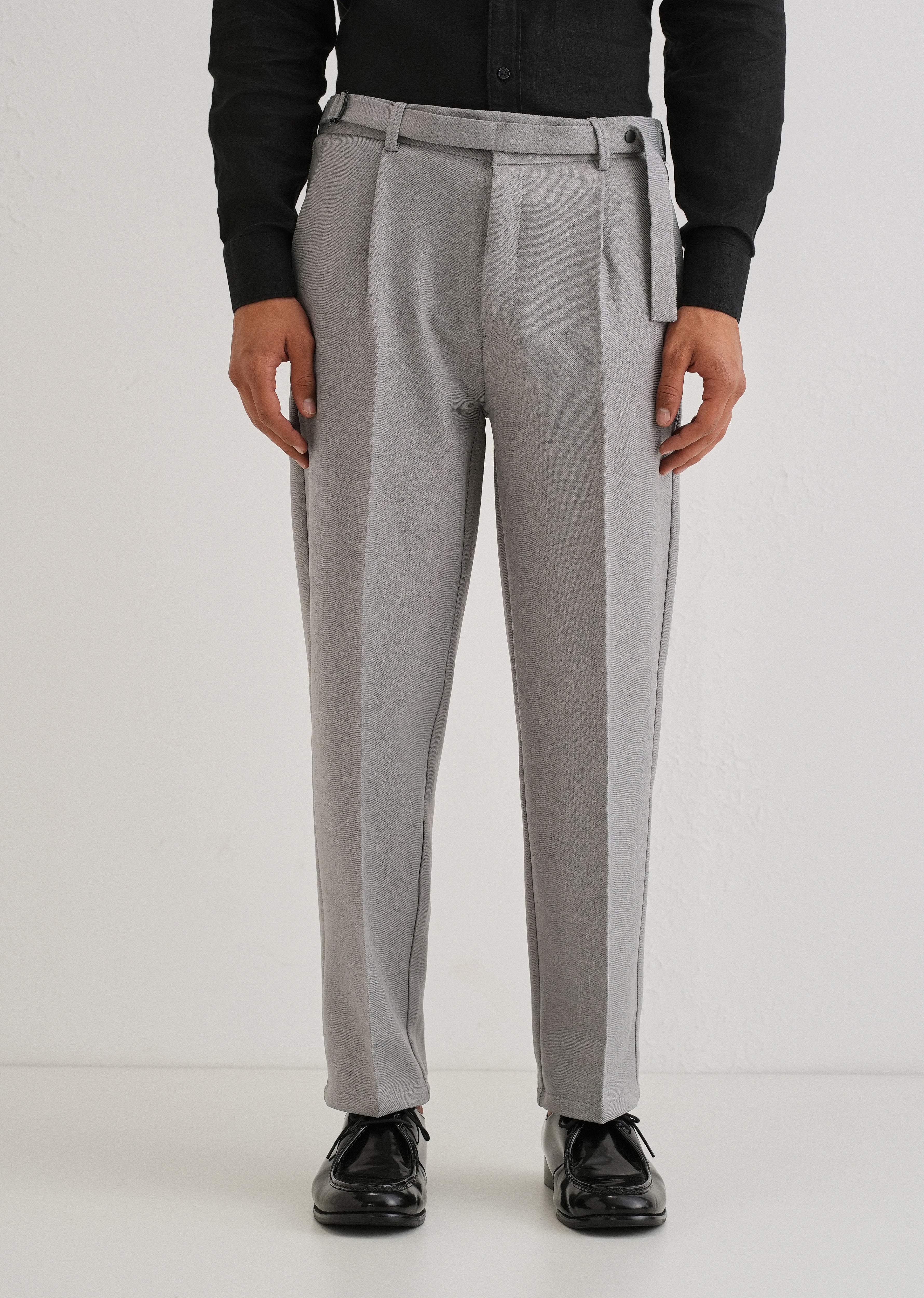 Ash Grey Gurkha Pant - Image 3