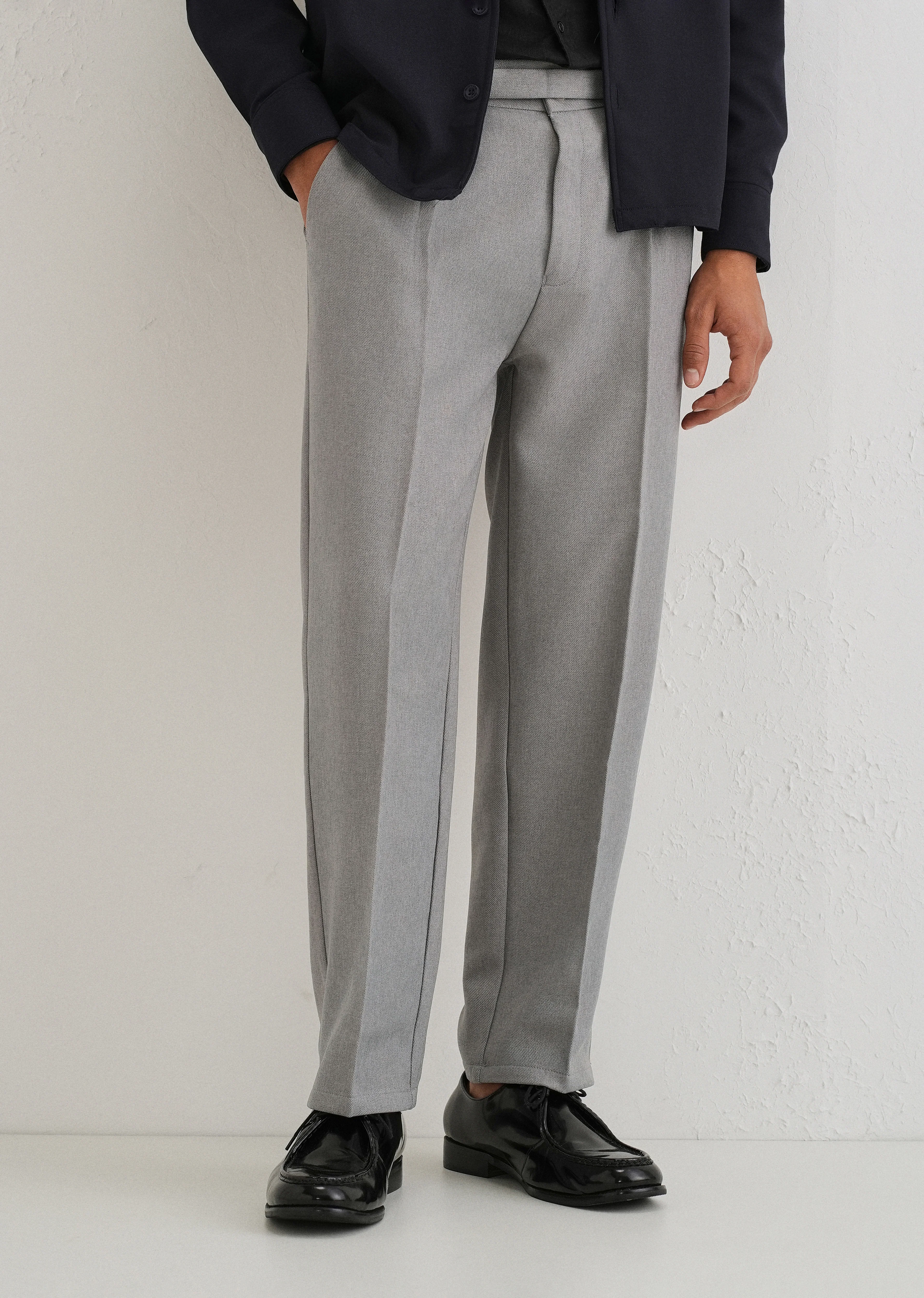 Ash Grey Gurkha Pant - Image 7