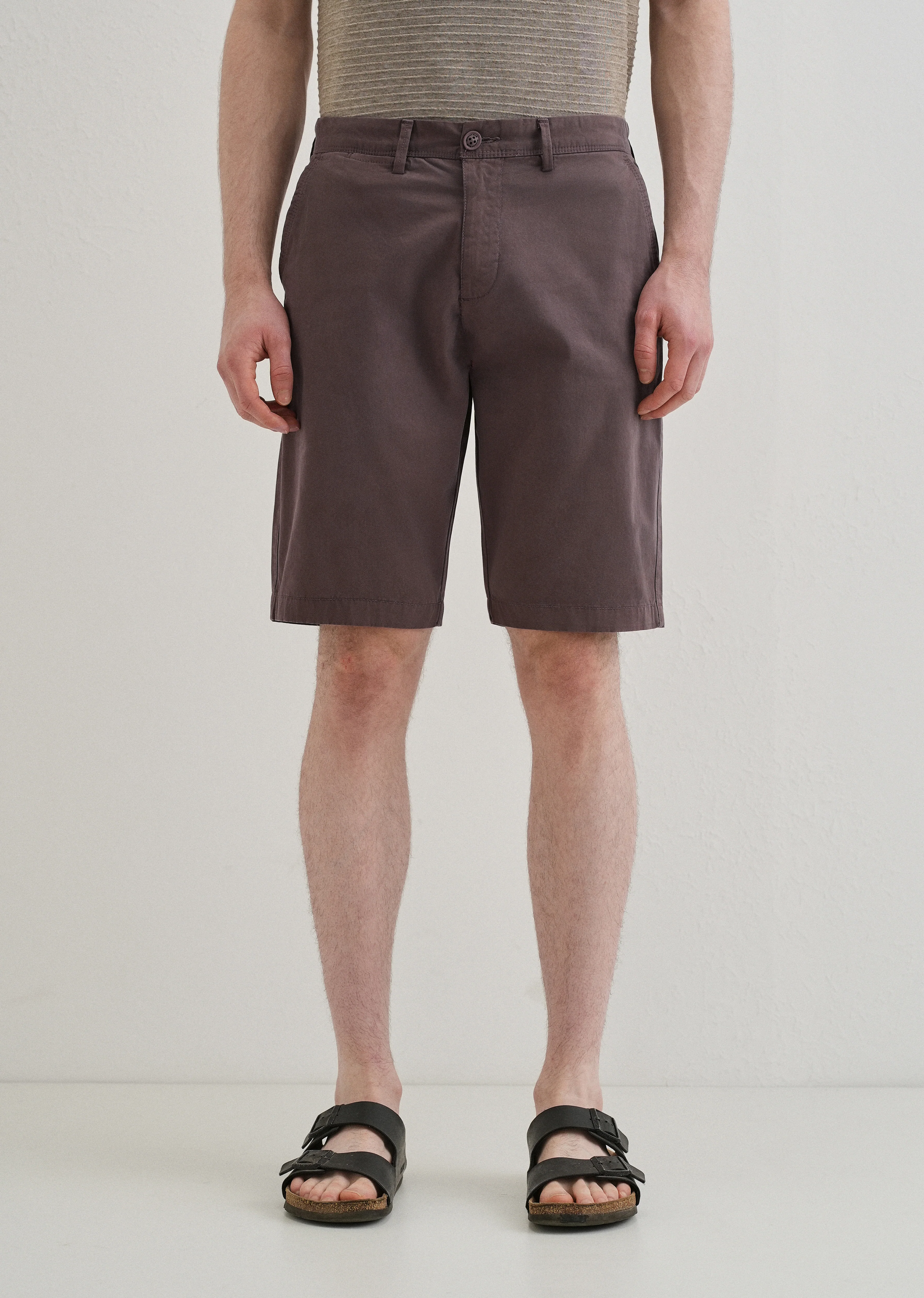 Auburn Brown Shorts - Image 3