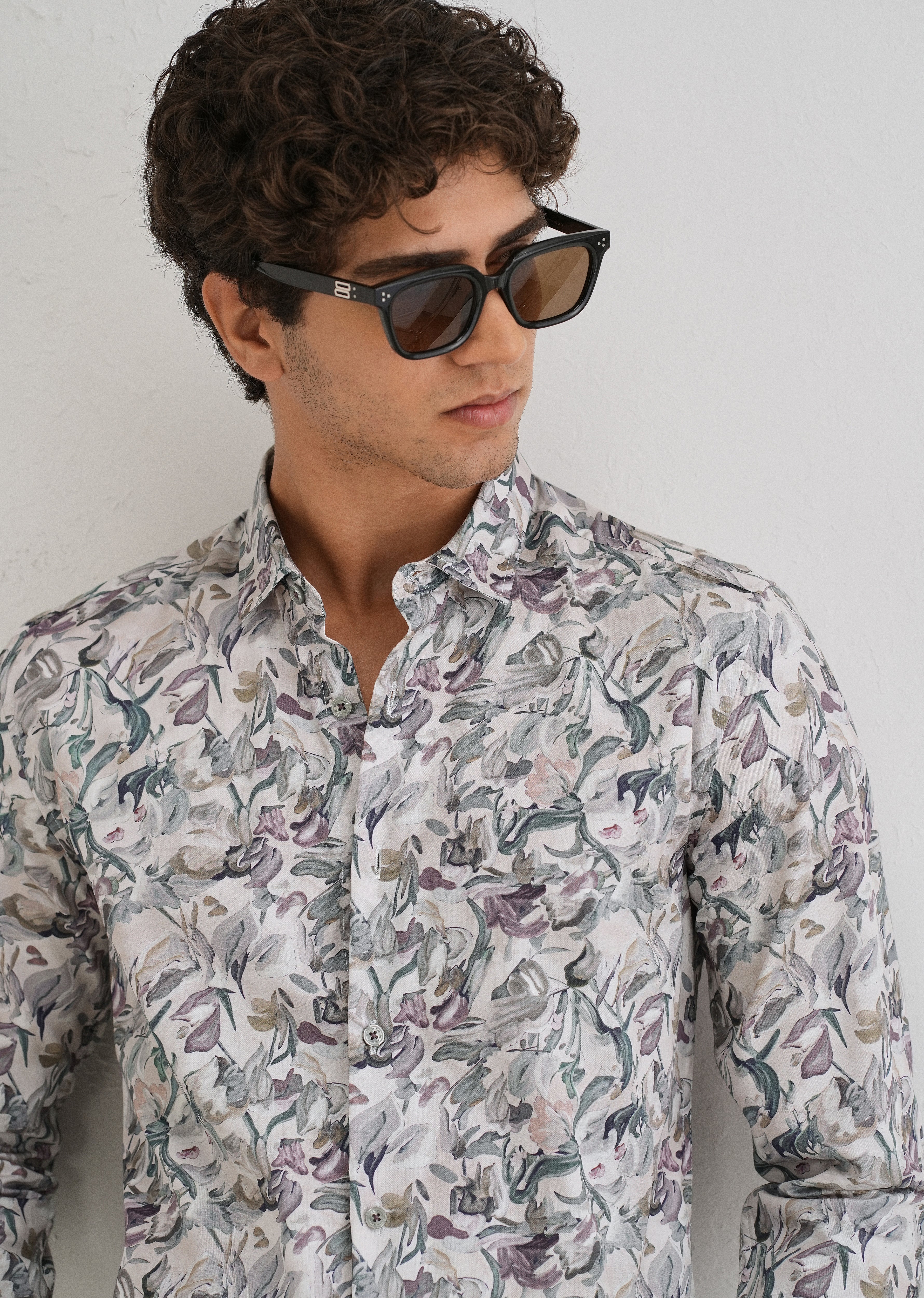 Azalea Floral Printed Shirt - Image 5