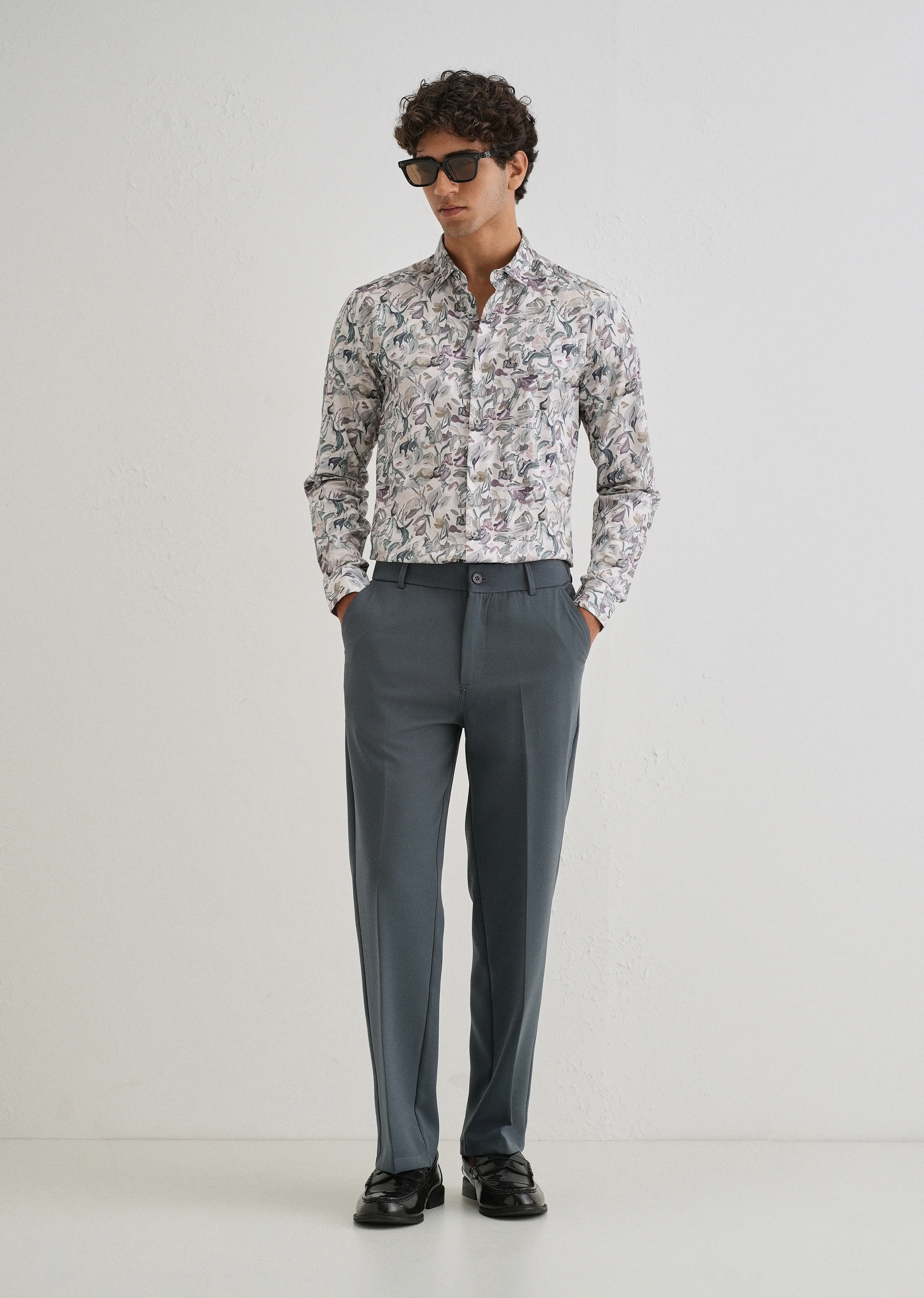 Azalea Floral Printed Shirt - Image 6