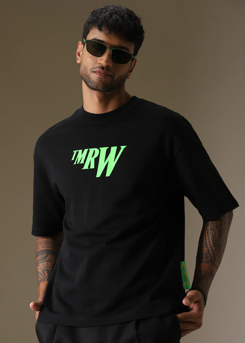 Back Print Bonanza Oversized T-shirt - Image 3