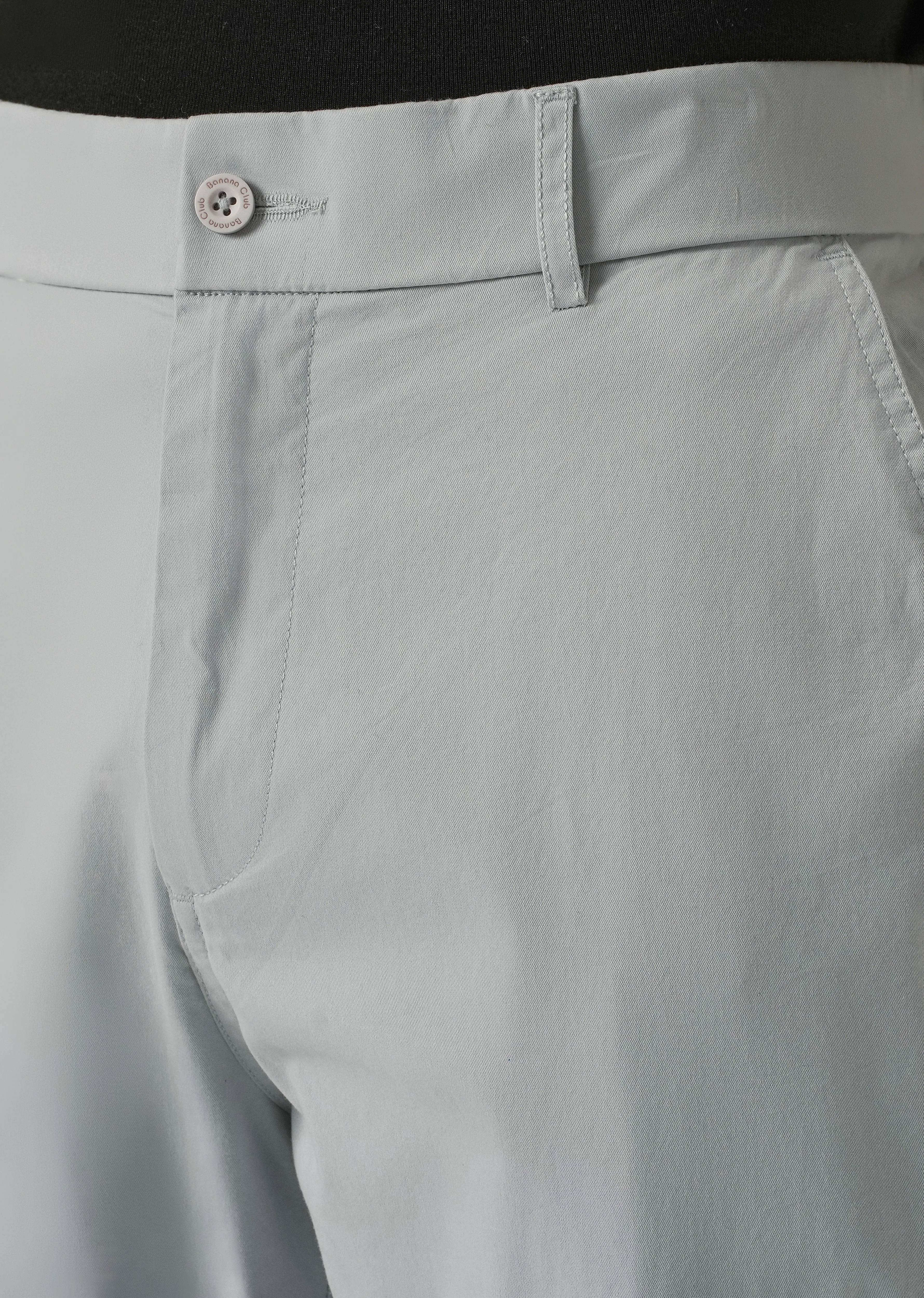 Baggy Fit Light Grey Chinos - Image 5