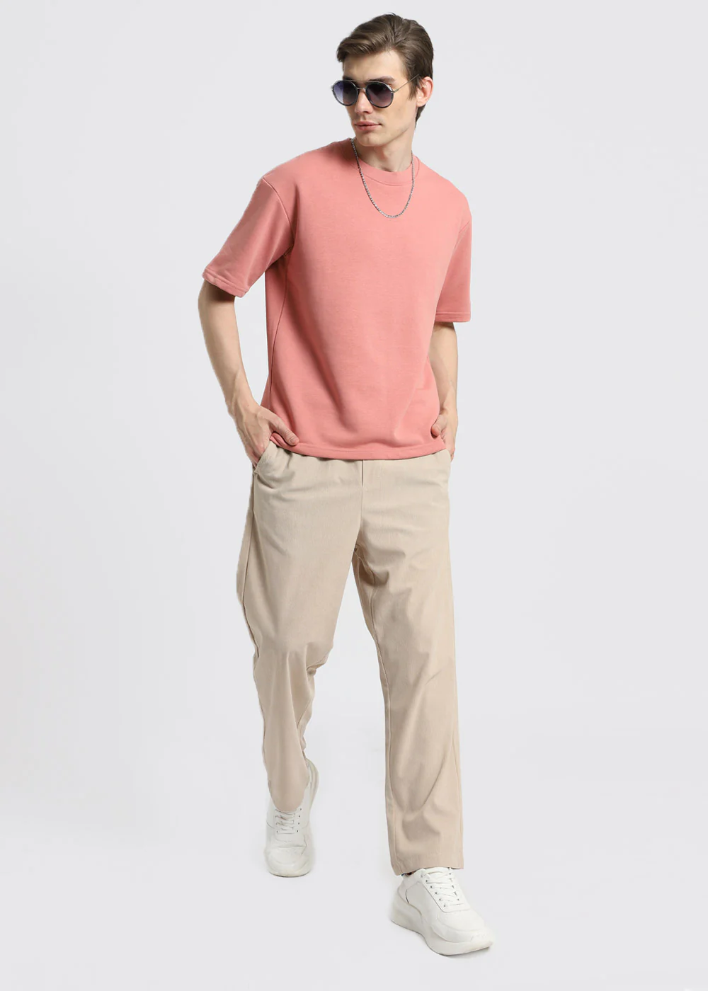 Beige Corduroy Pant - Image 10