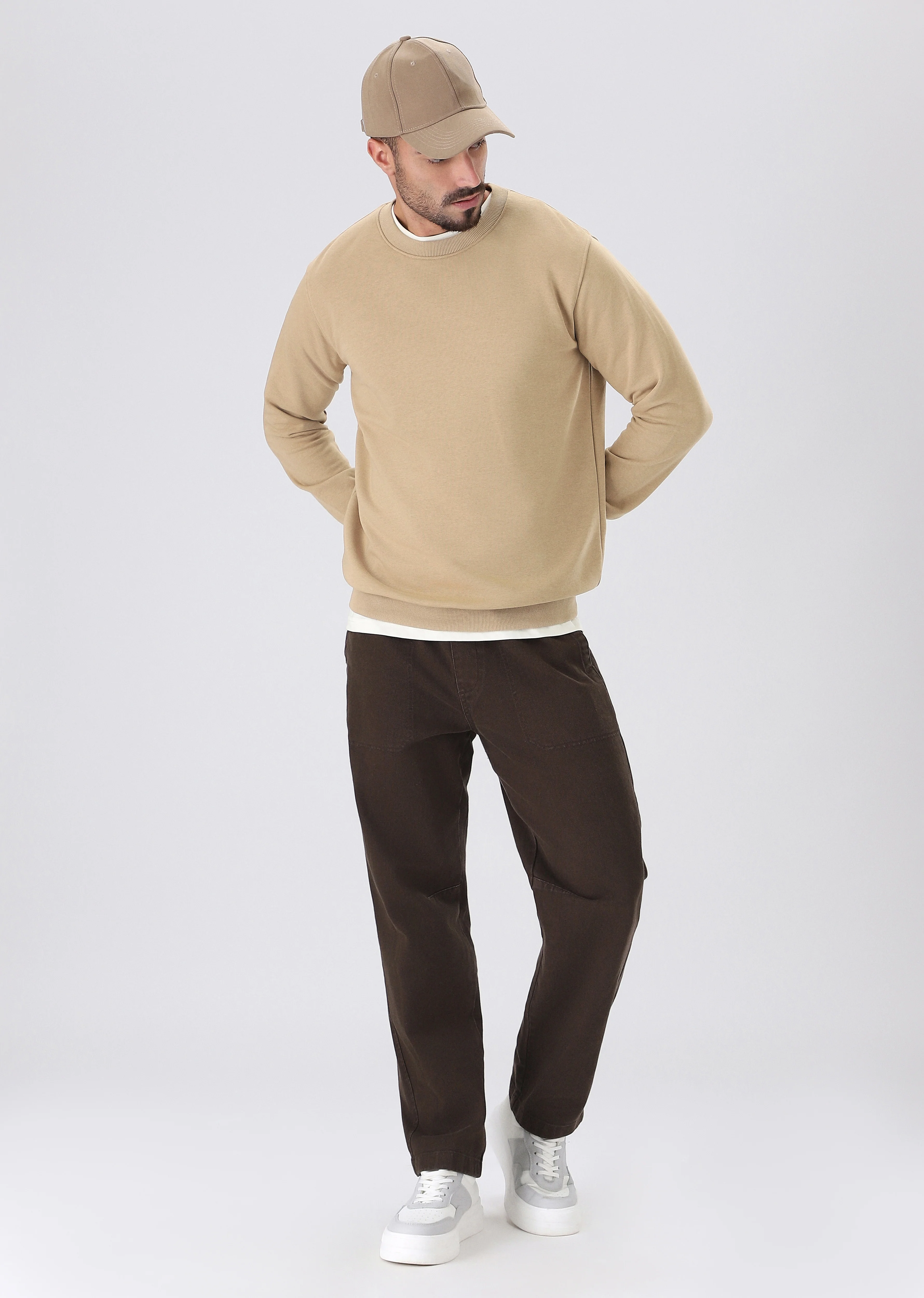 Beige Sweatshirt - Image 6