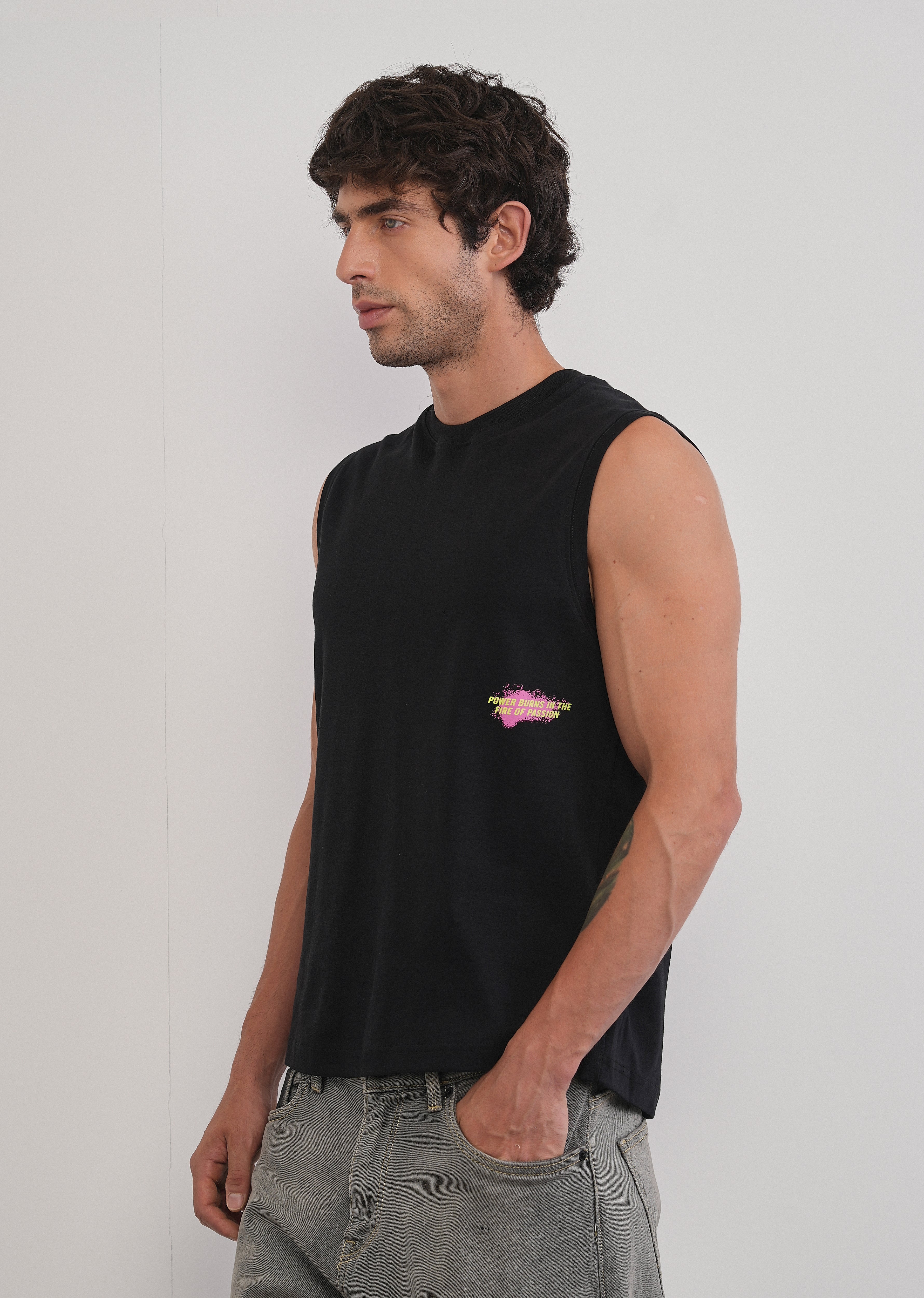 Black Aura Flow Tank - Image 4