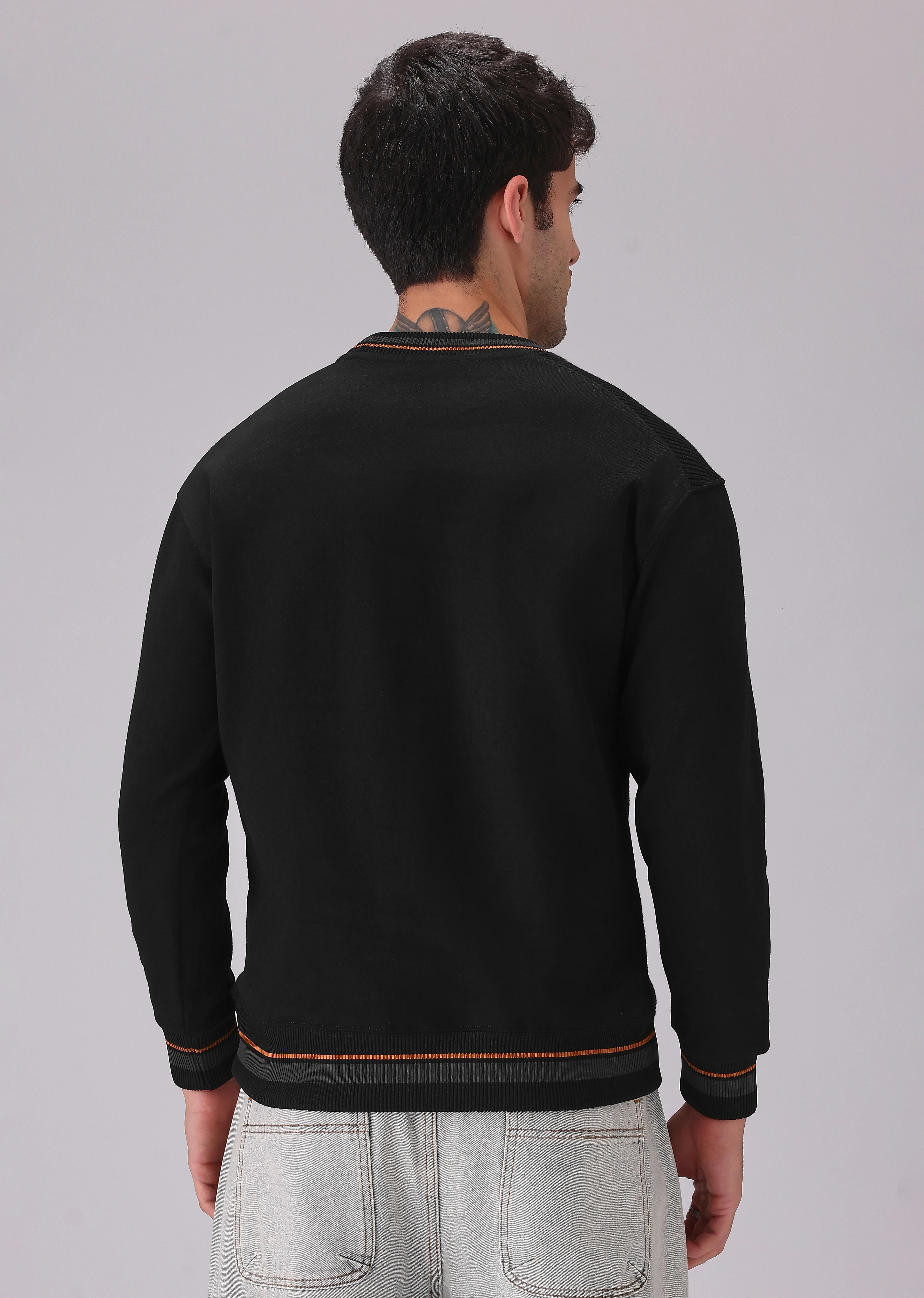 Black Knitted Pullover - Image 2