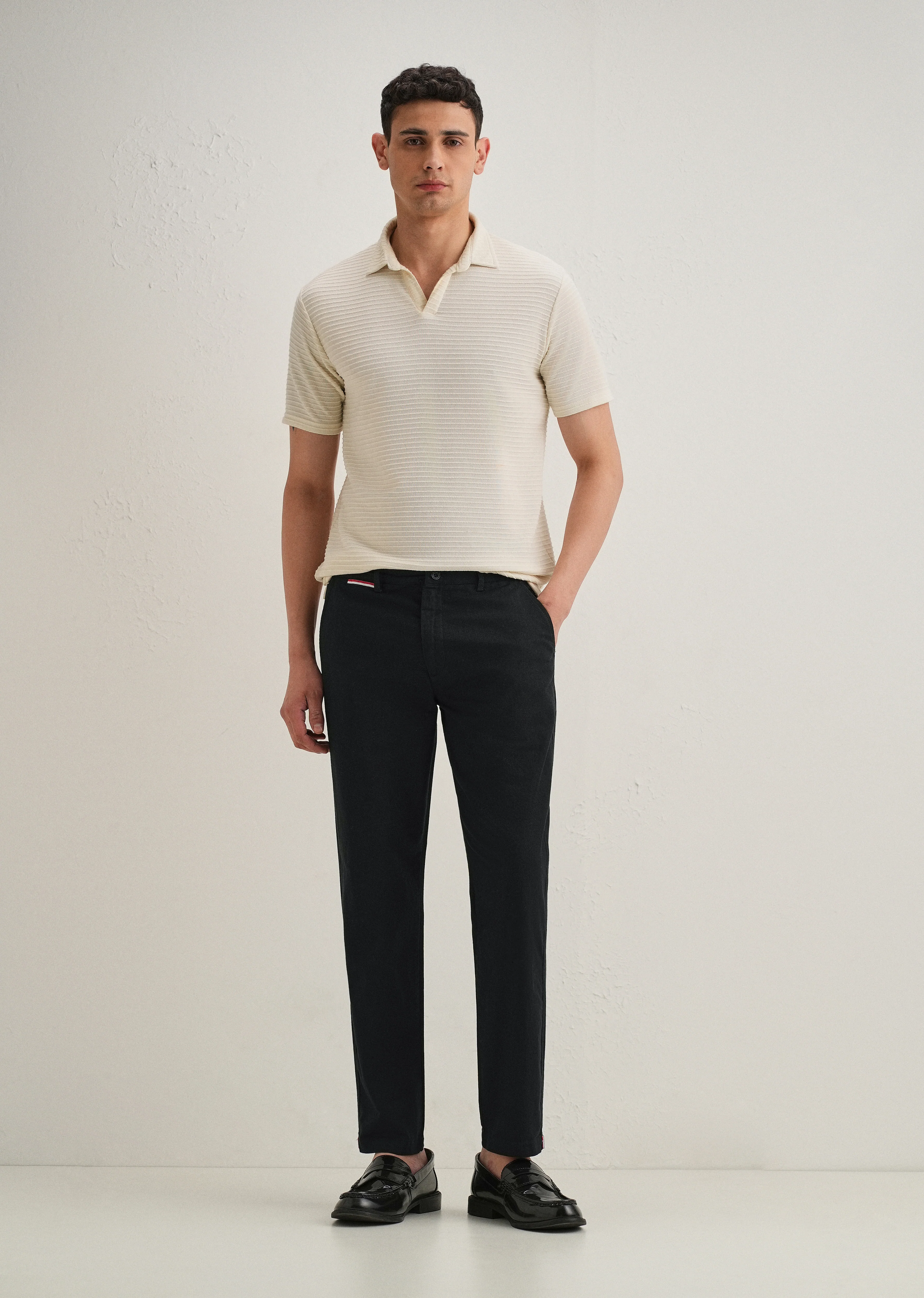 Black Linen Trouser - Image 7