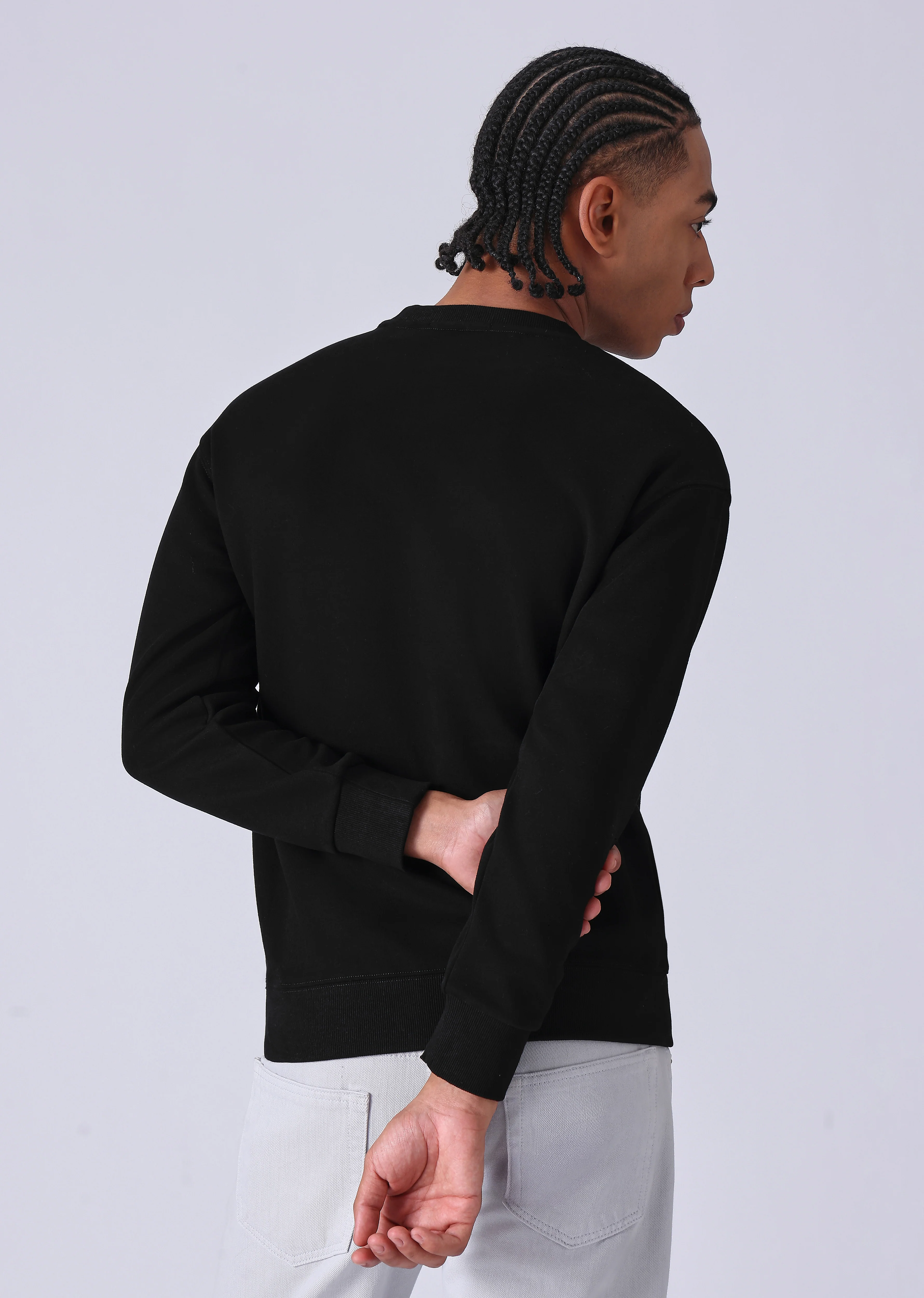 Black Patch Sweatshirt - Image 2