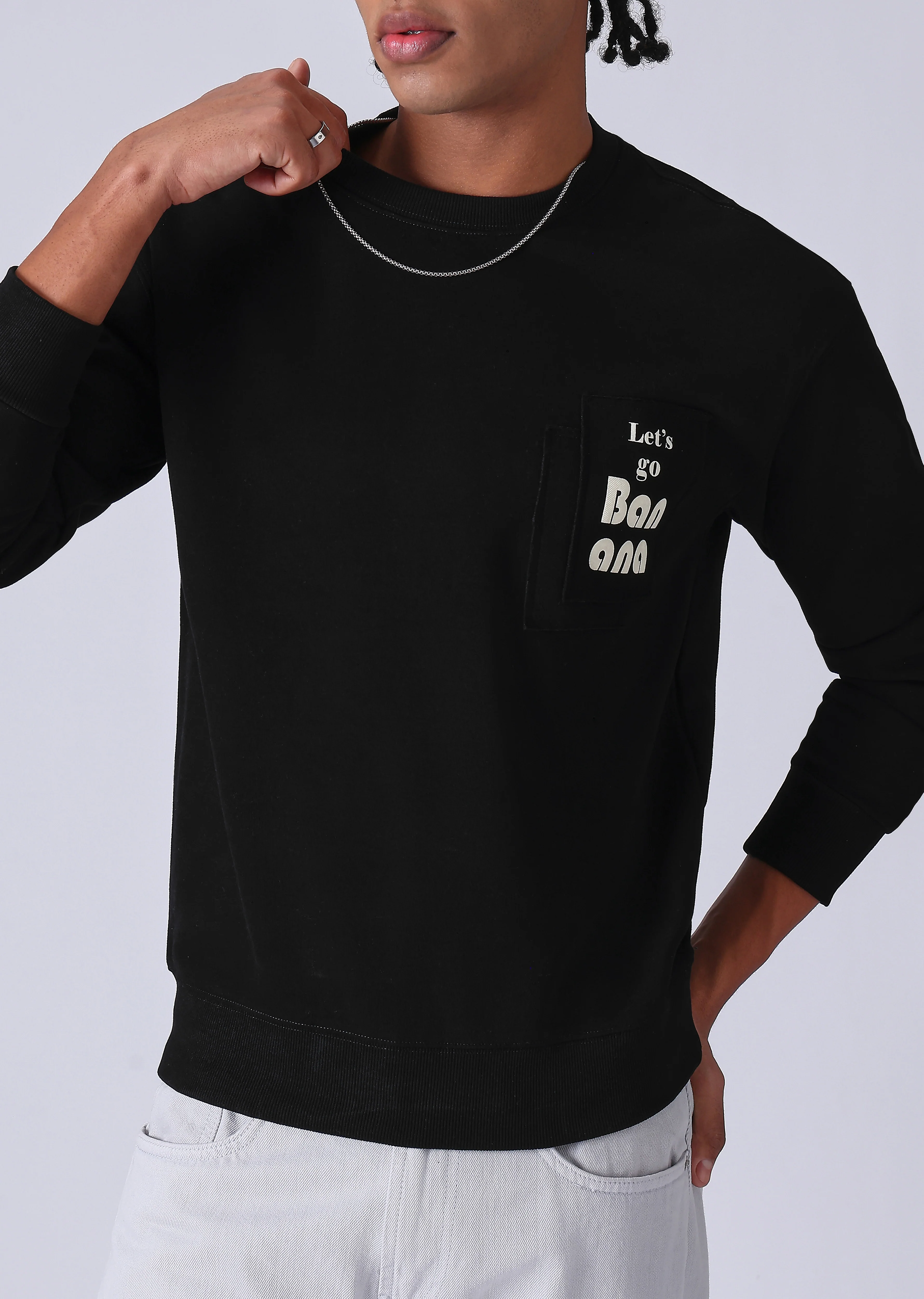 Black Patch Sweatshirt - Image 7