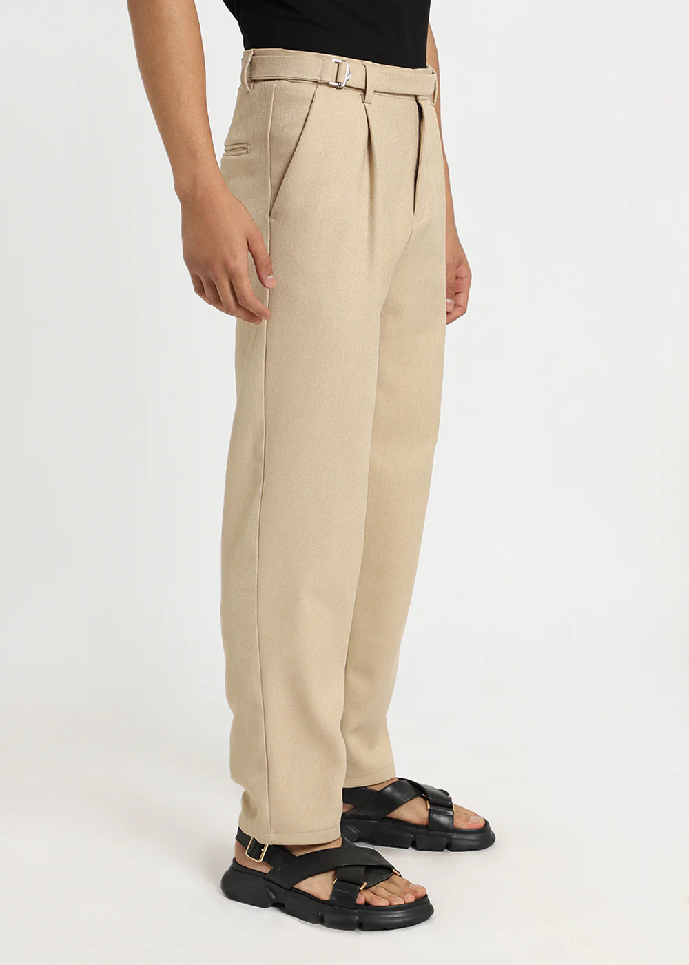 Blazing Cream Gurkha Pant - Image 3