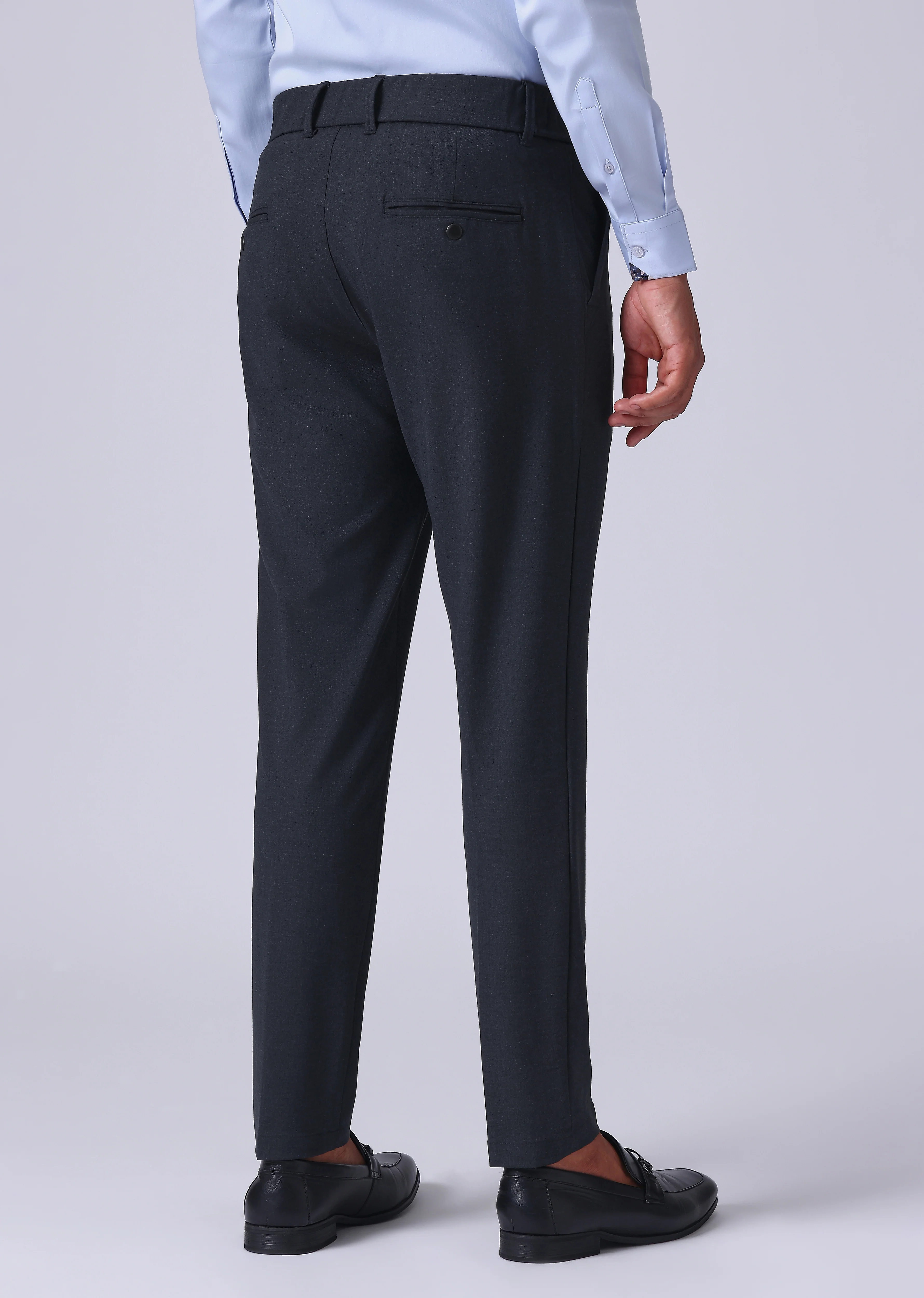 Blue 8 Way Stretch Trousers - Image 2