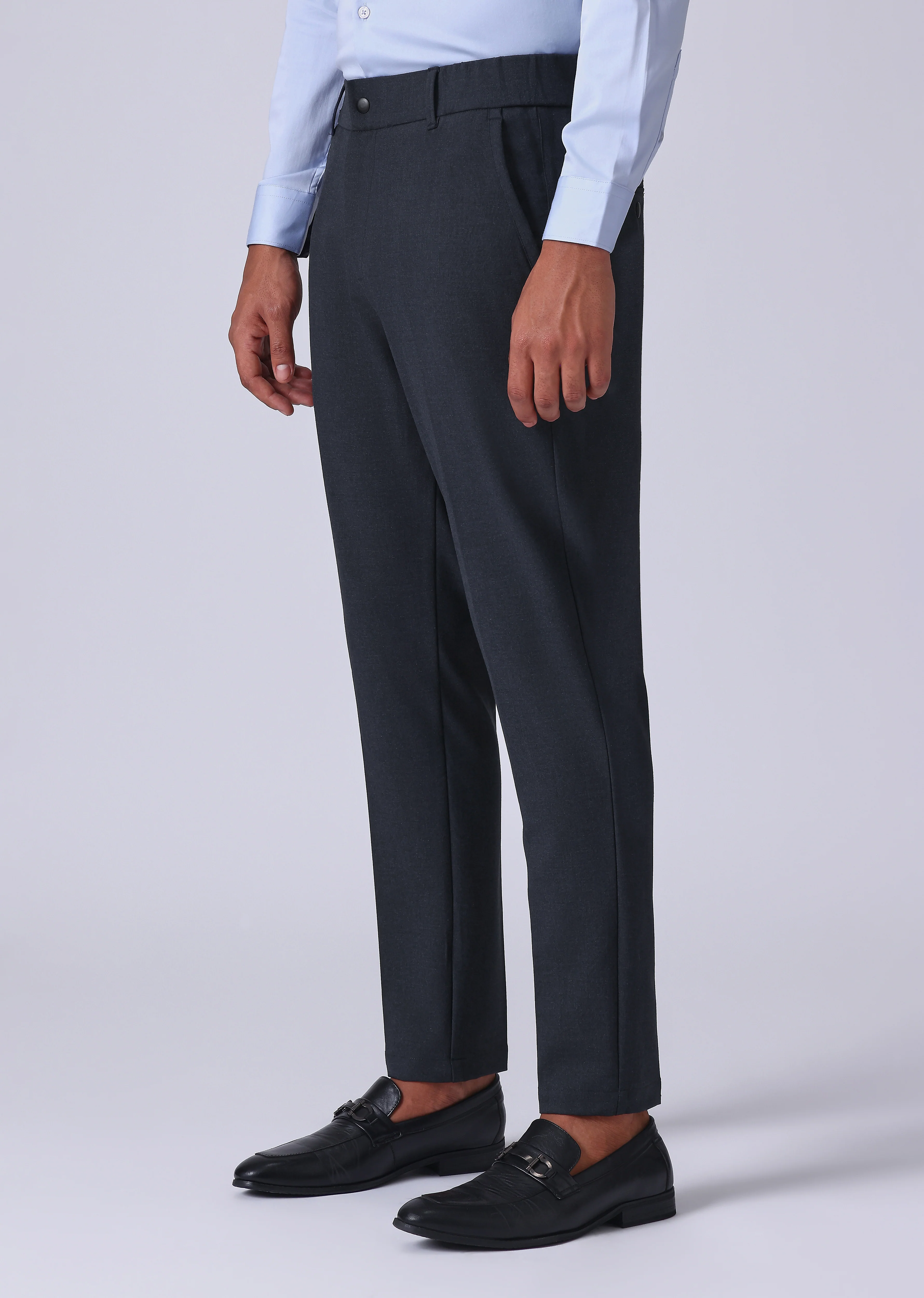 Blue 8 Way Stretch Trousers - Image 4