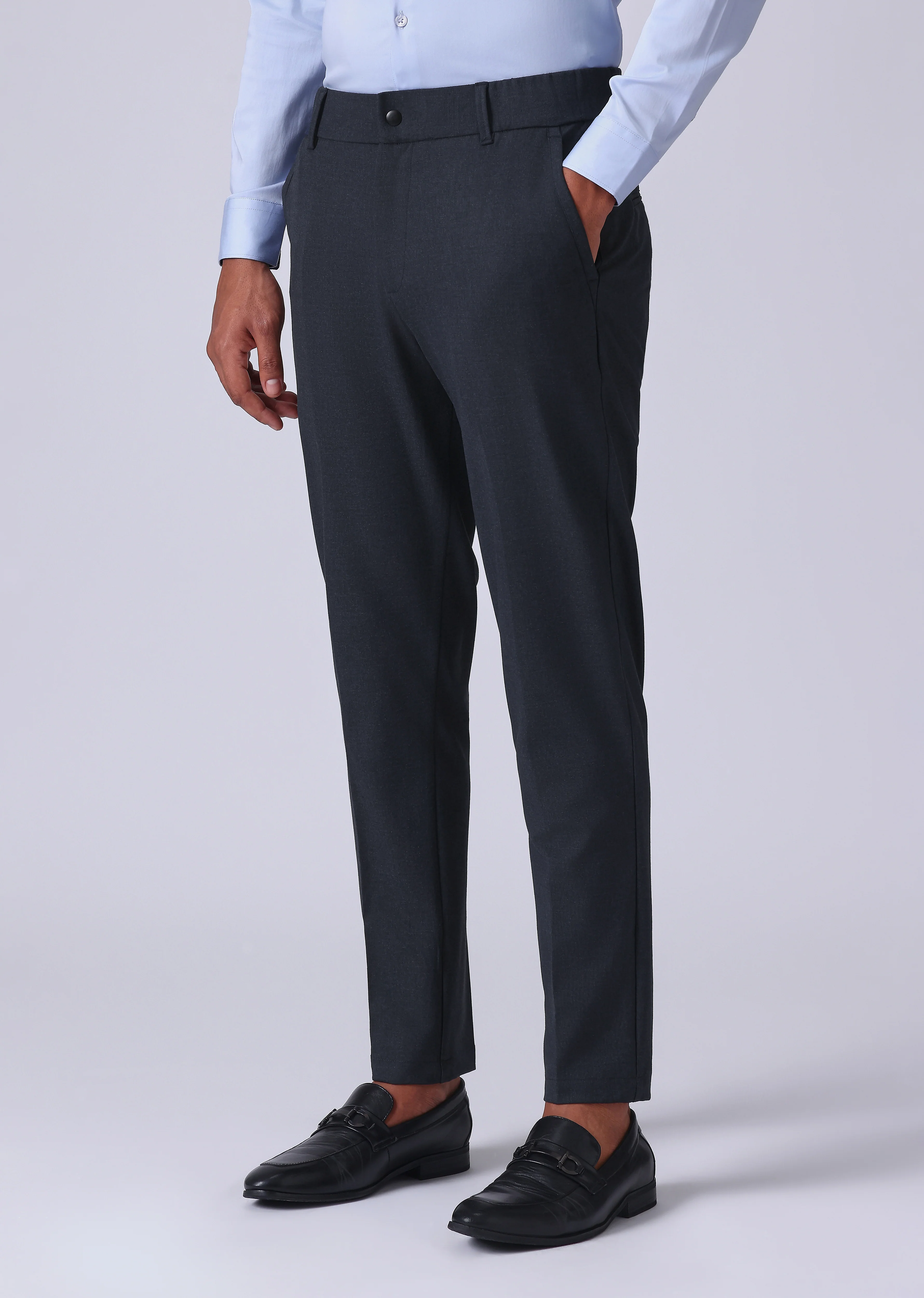 Blue 8 Way Stretch Trousers - Image 7