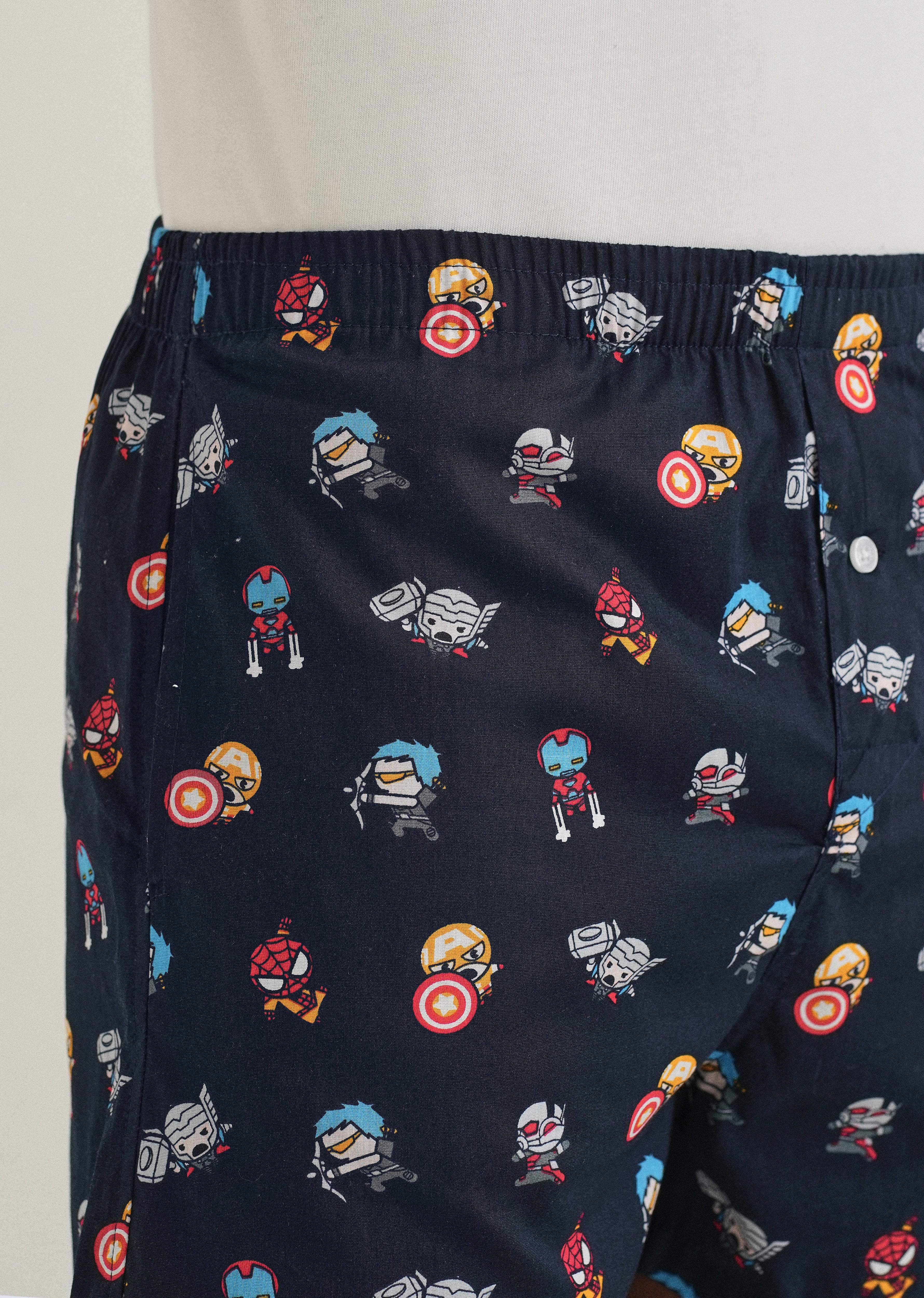 Blue Marvel Printed Boxer - Image 3