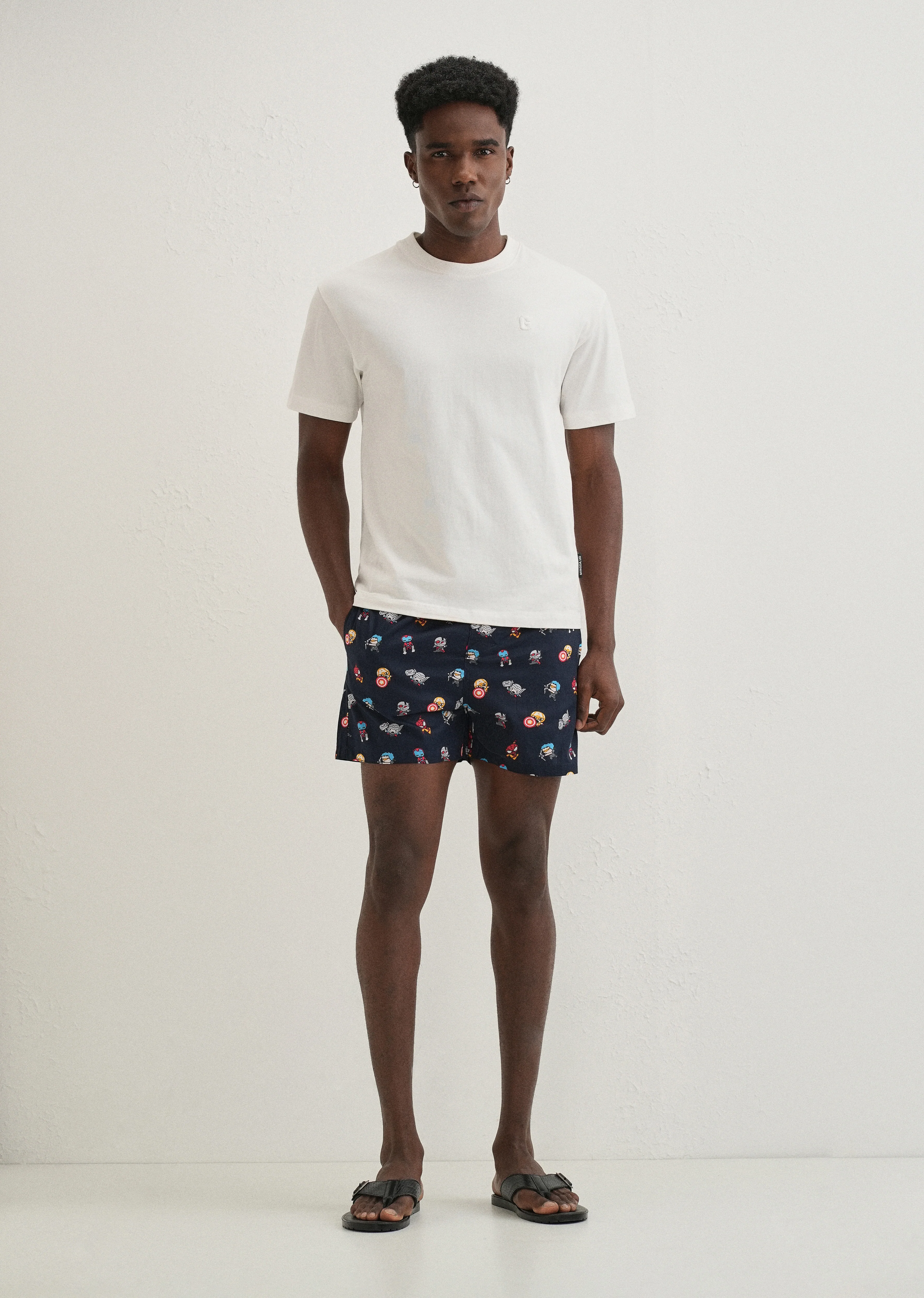 Blue Marvel Printed Boxer - Image 6