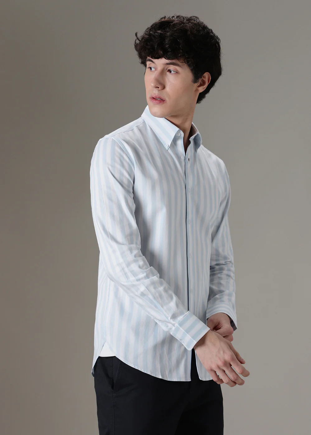 Blue Stripe Shirt - Image 5