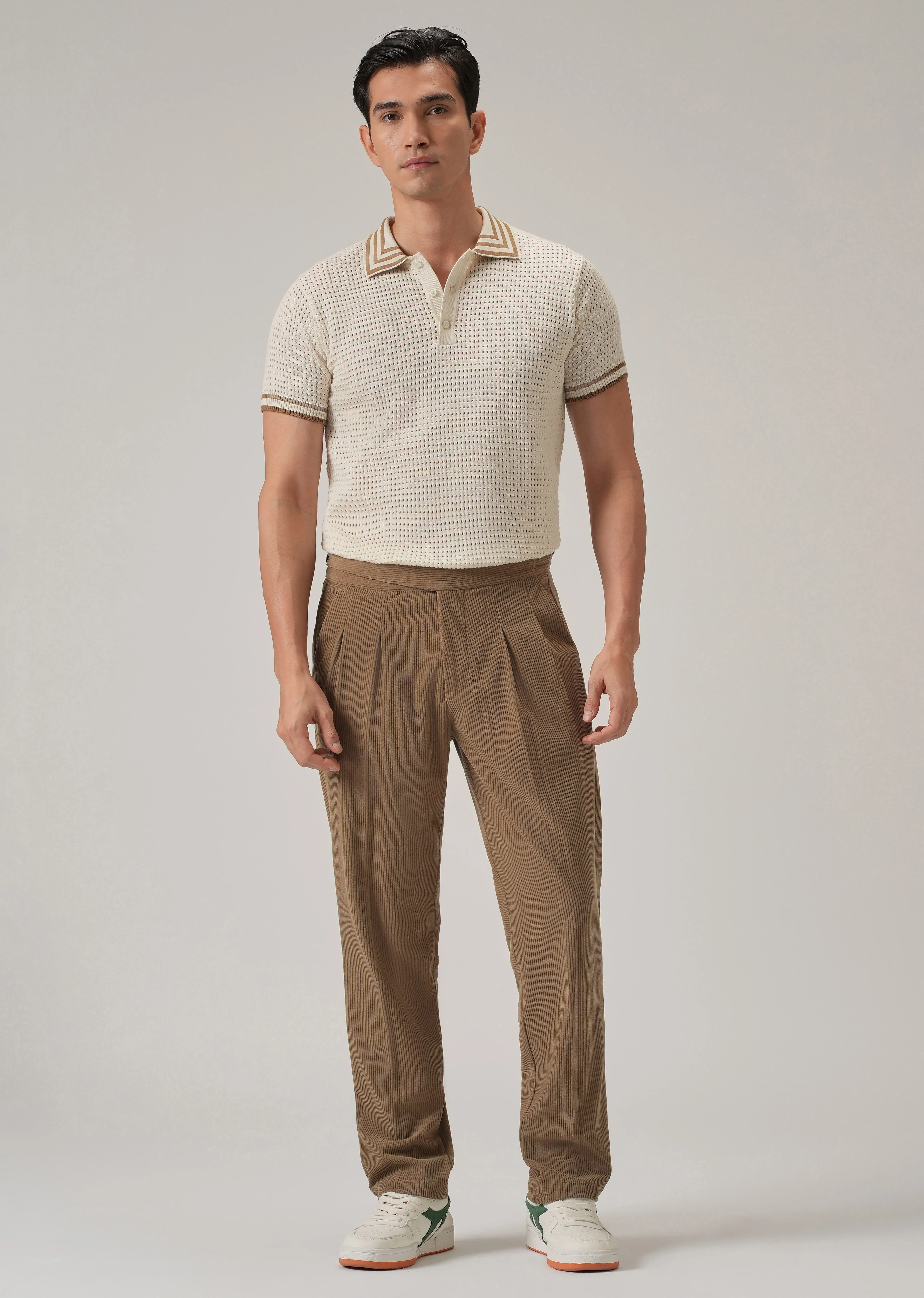 Brown Corduroy Gurkha Pants - Image 6