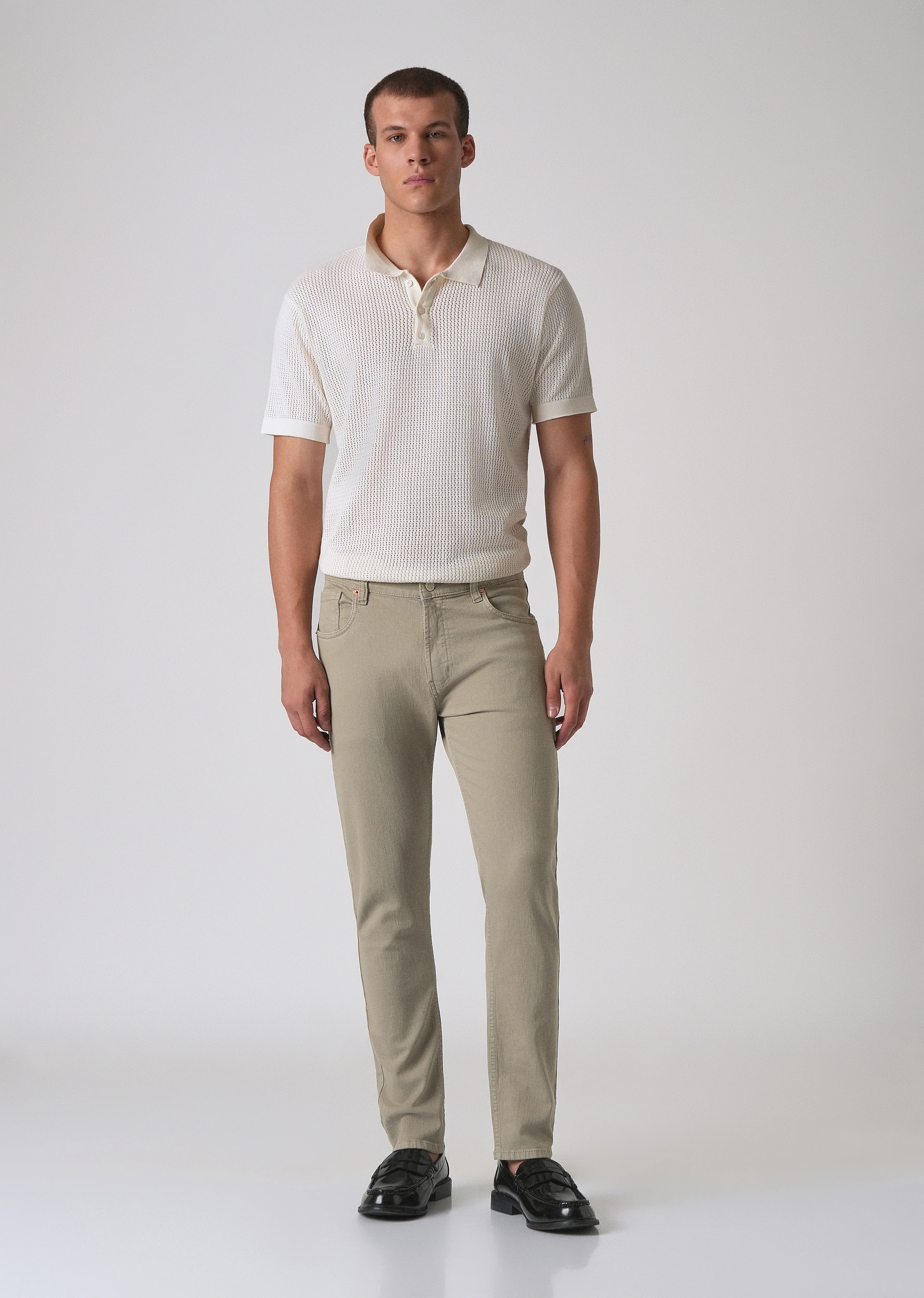 Brown Slim Fit Denim - Image 6