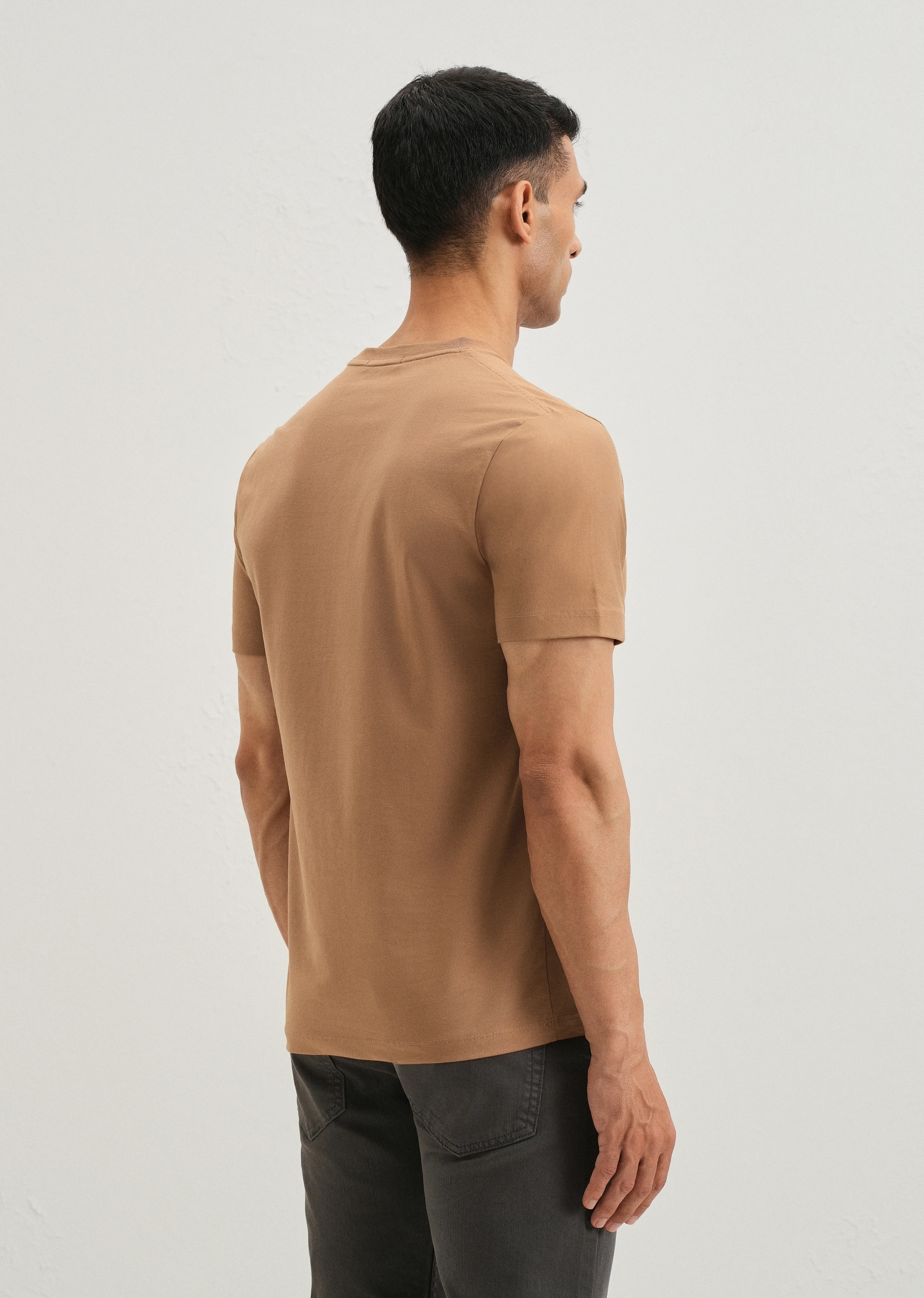 Caramel Brown T-Shirt - Image 2