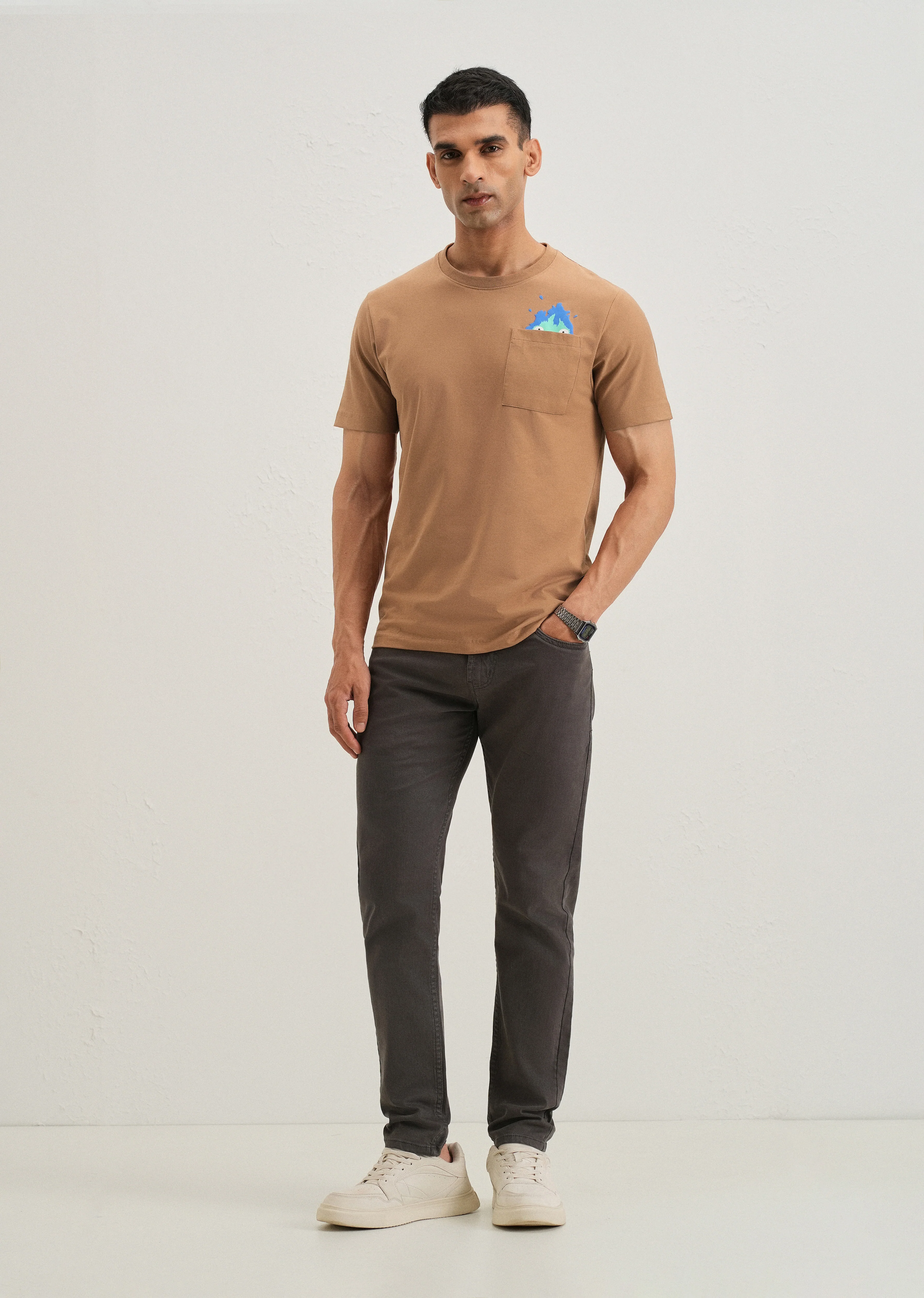 Caramel Brown T-Shirt - Image 6