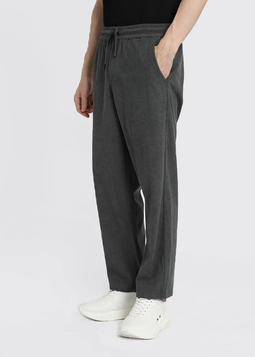 Castor Gray Corduroy Pant - Image 8