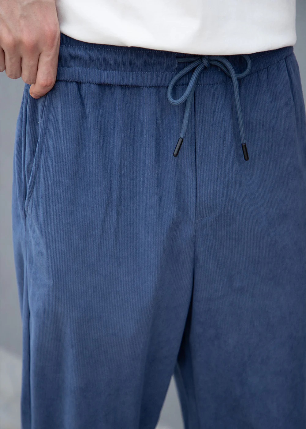 Cerulean Blue Corduroy Pant - Image 2