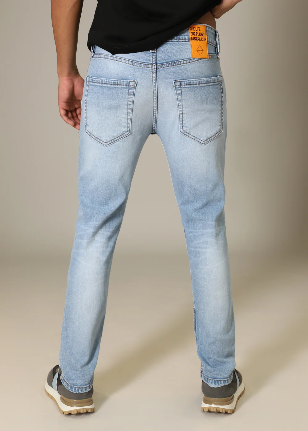 Classic Light blue Slim fit Jeans - Image 4