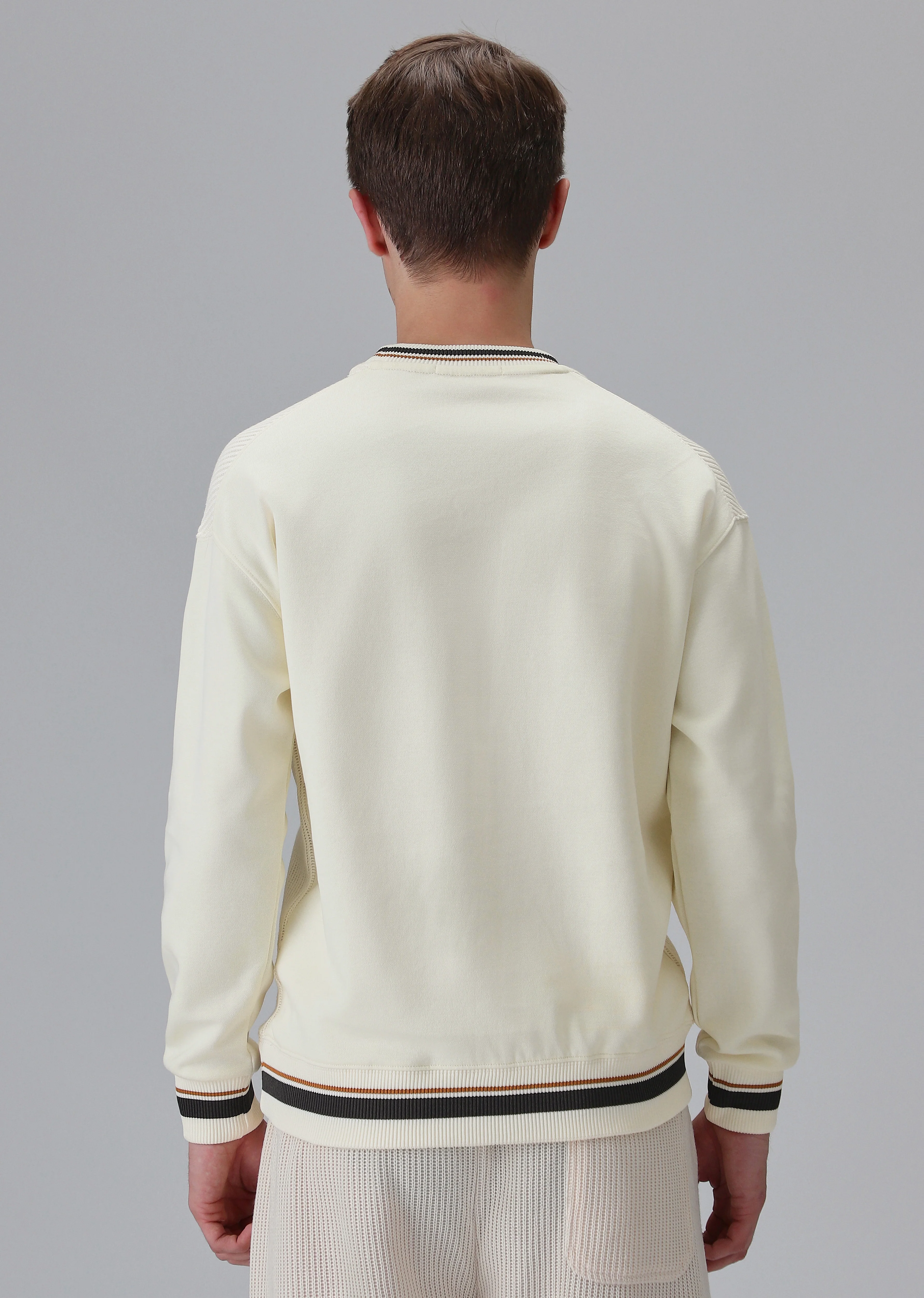 Cream Knitted Pullover - Image 2