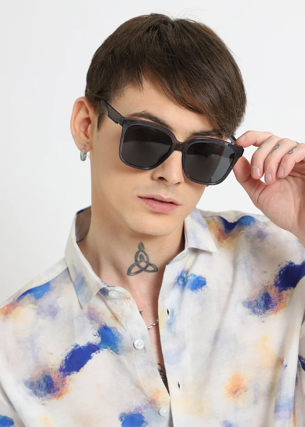 CrystalWave Unisex Square Sunglasses - Image 2