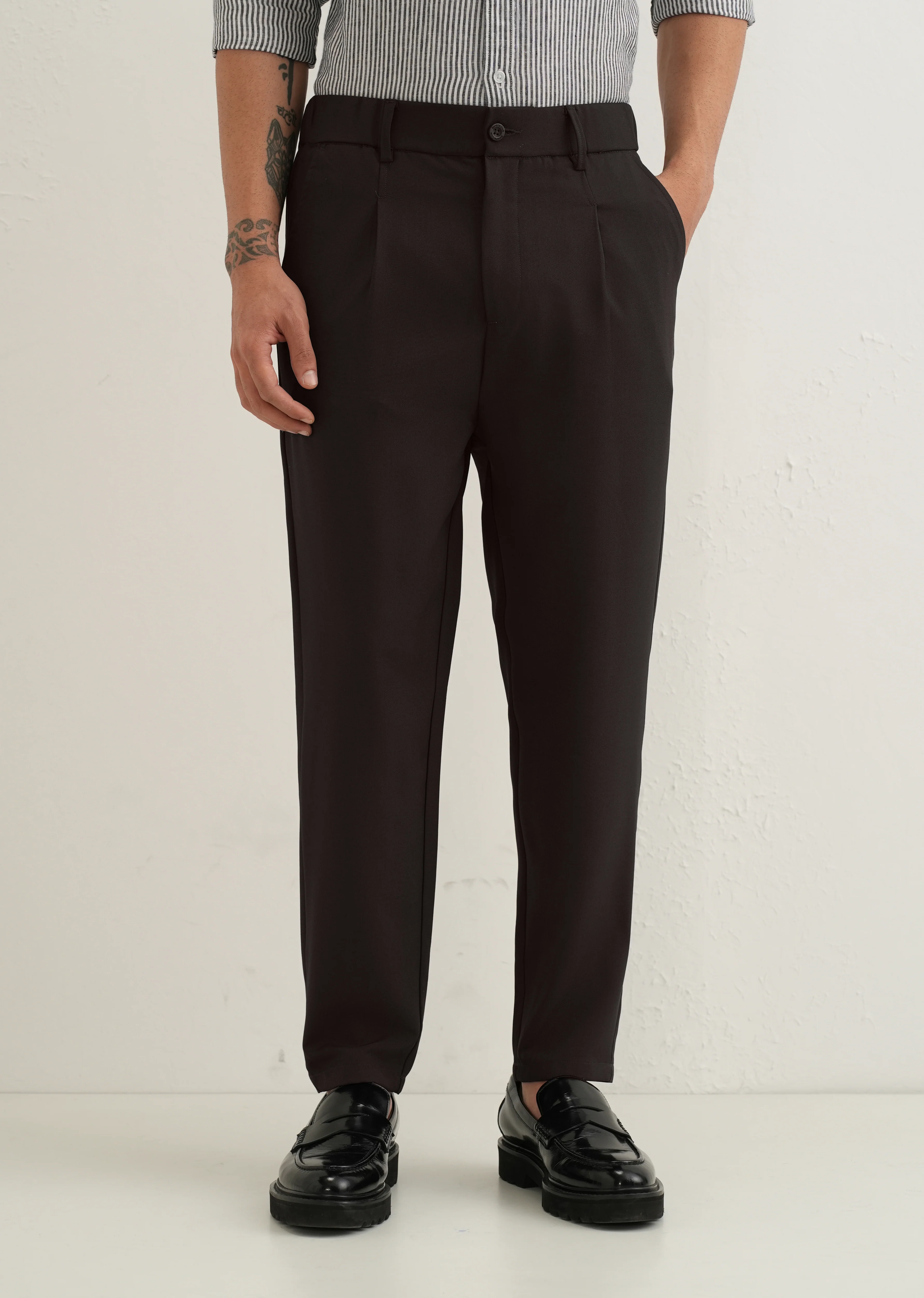 Dark Black Korean Pant - Image 3