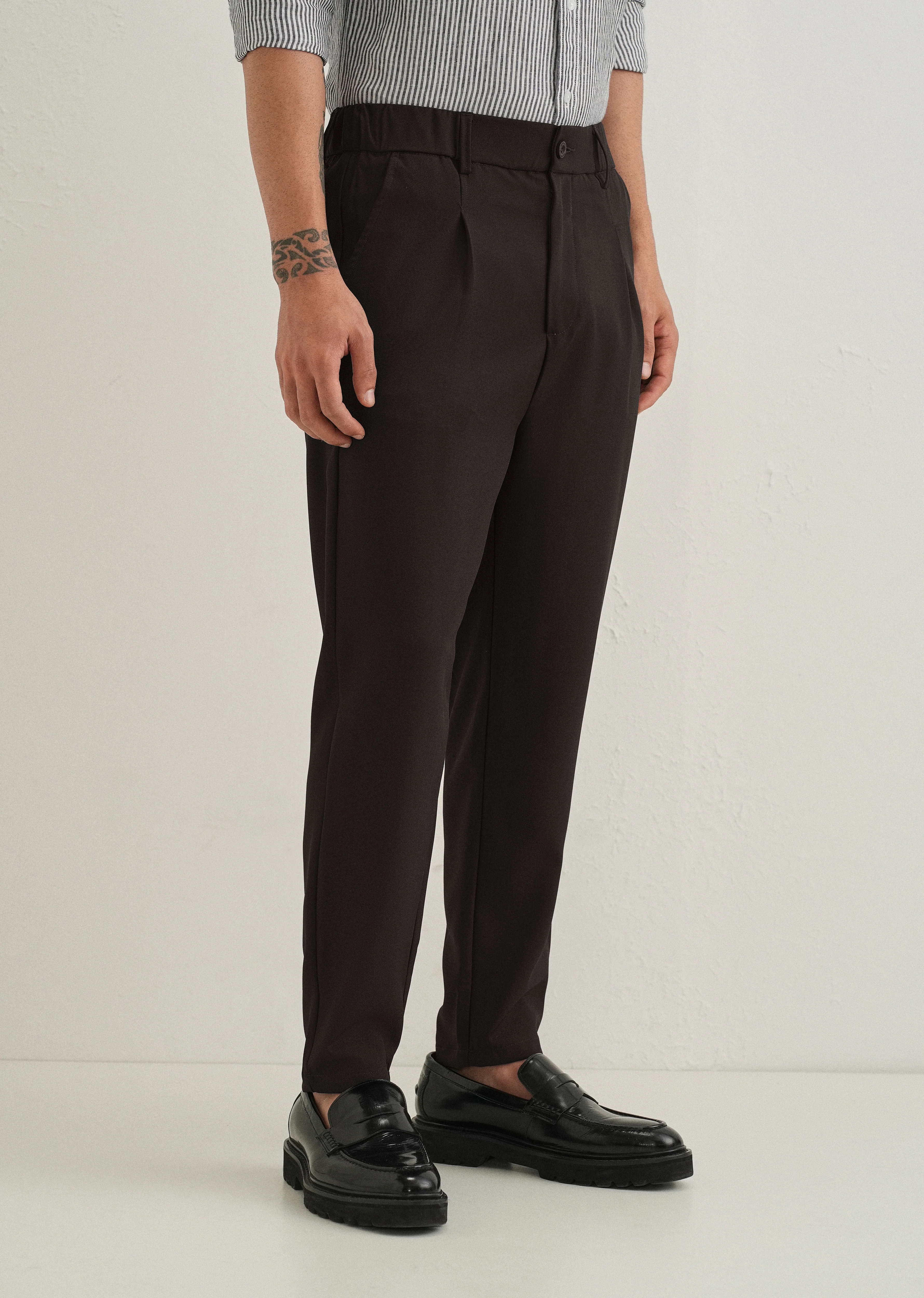Dark Black Korean Pant - Image 4