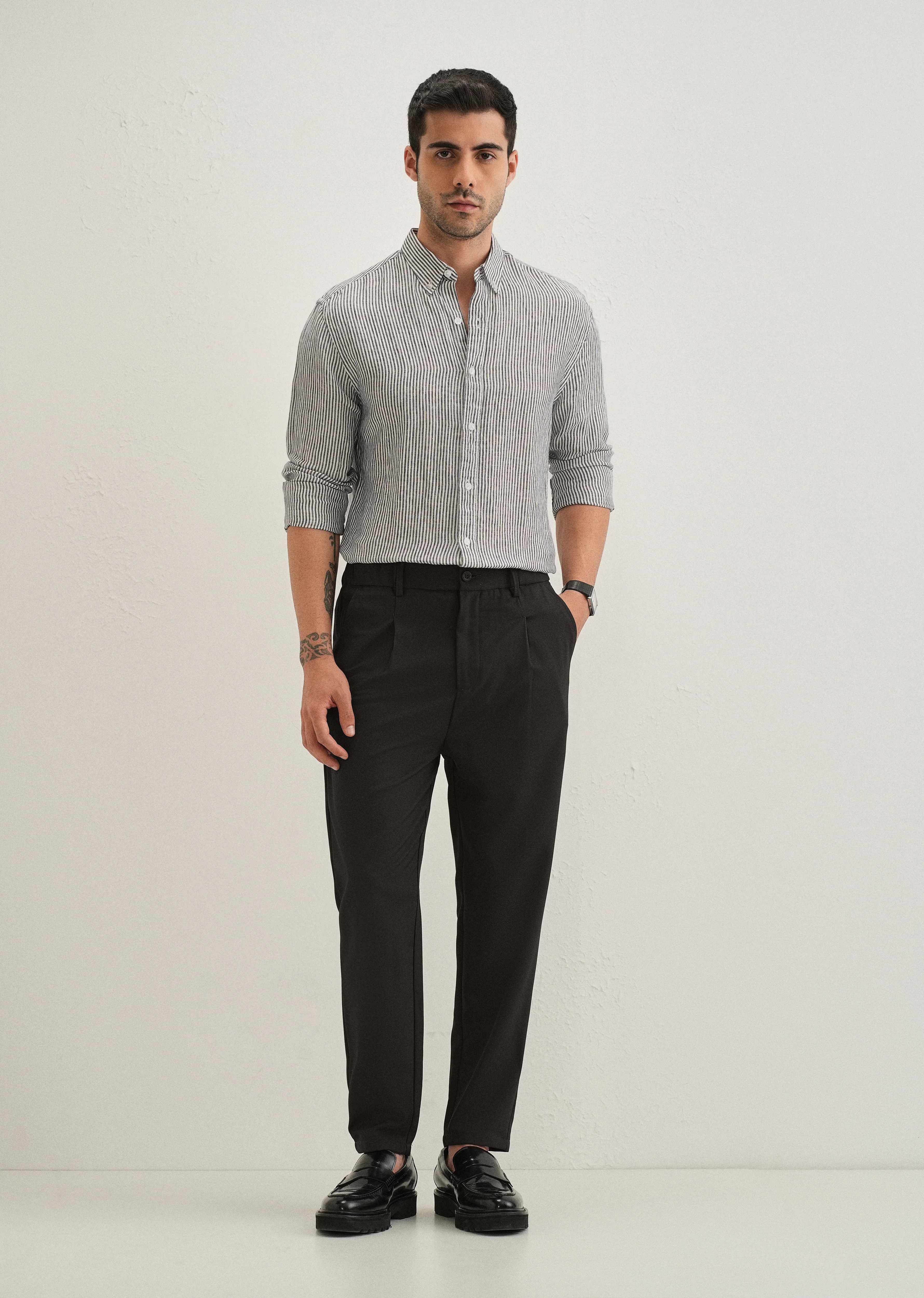 Dark Black Korean Pant - Image 6