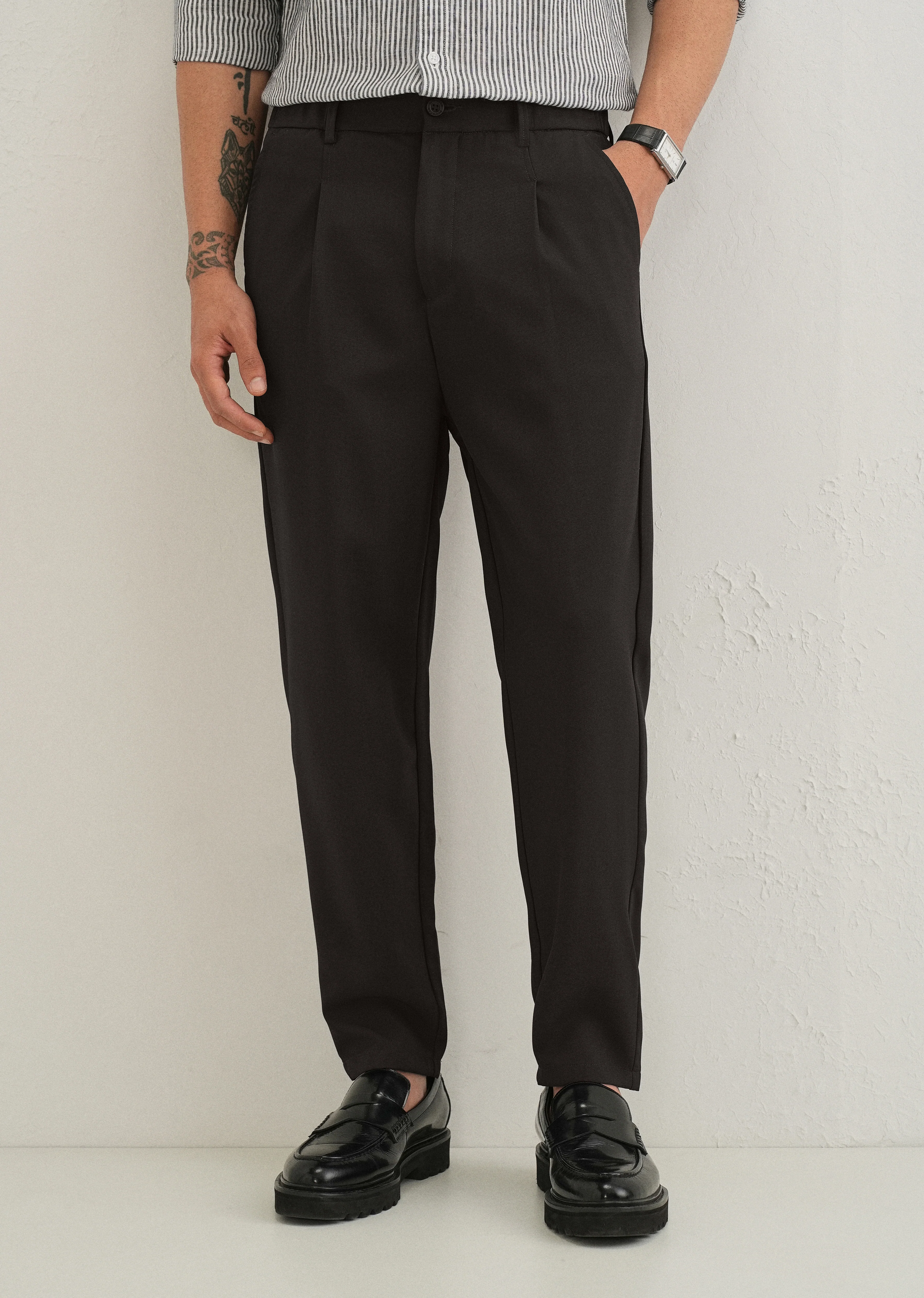 Dark Black Korean Pant - Image 7