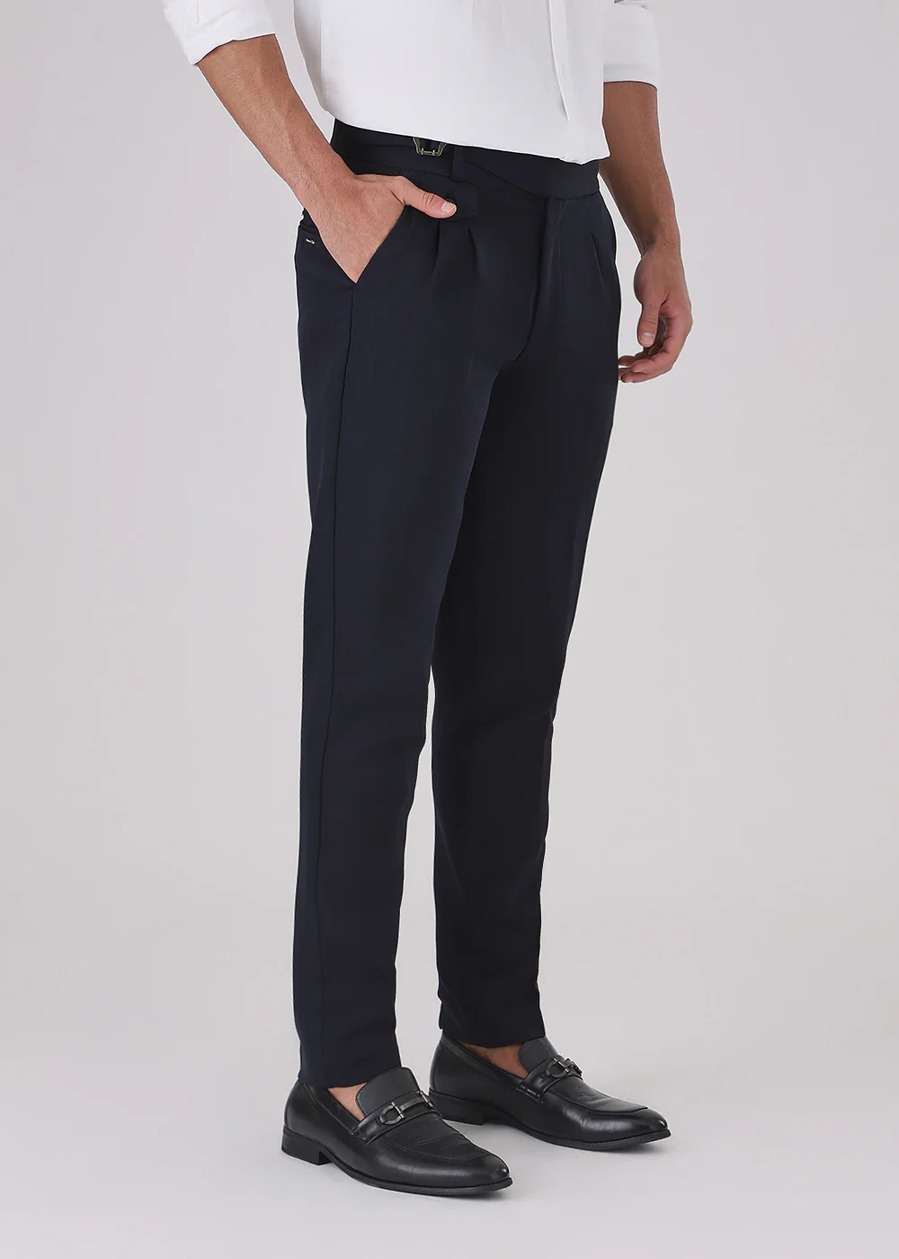Dark Blue Gurkha Pant - Image 5
