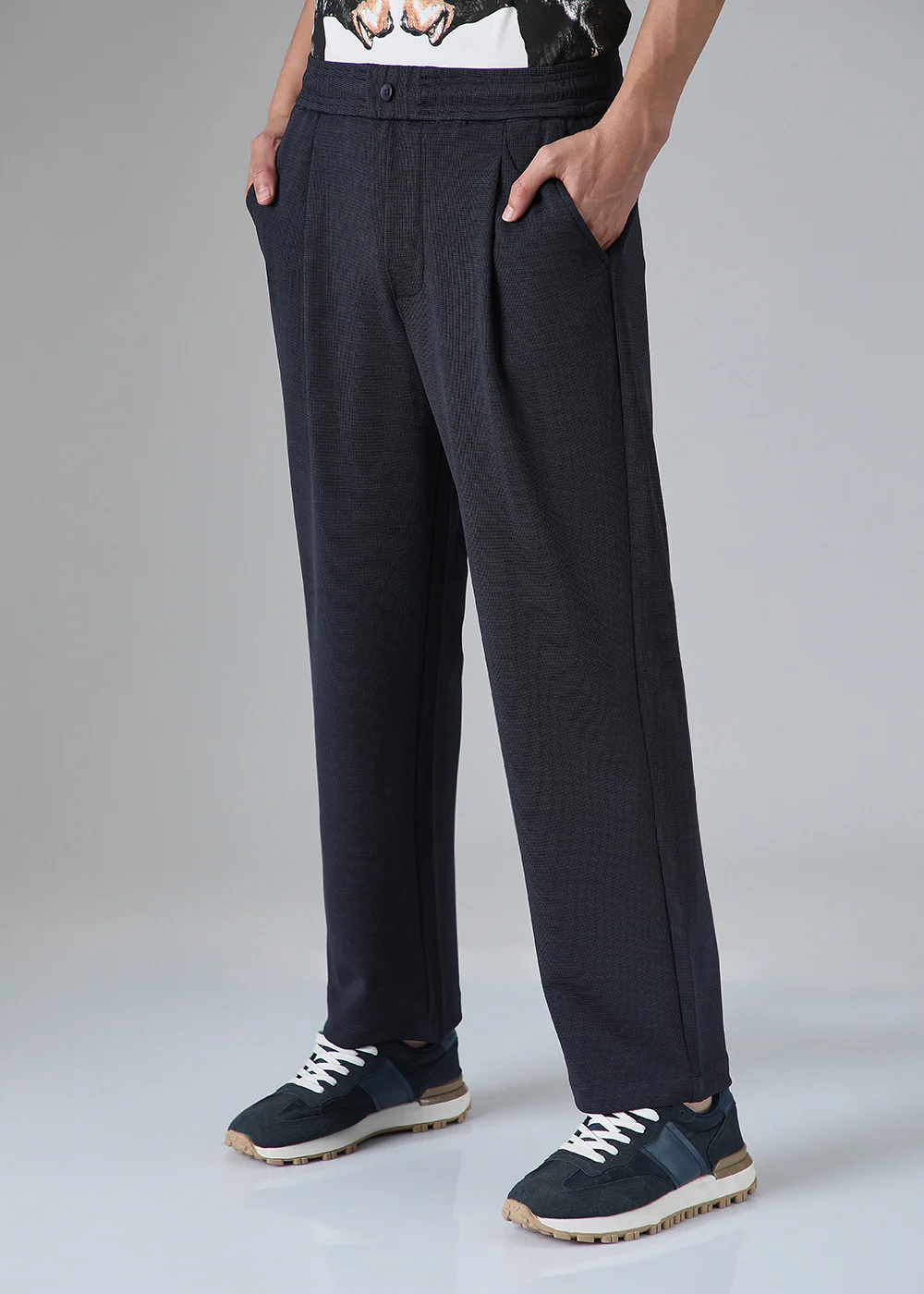 Dark Blue Korean Pants - Image 7