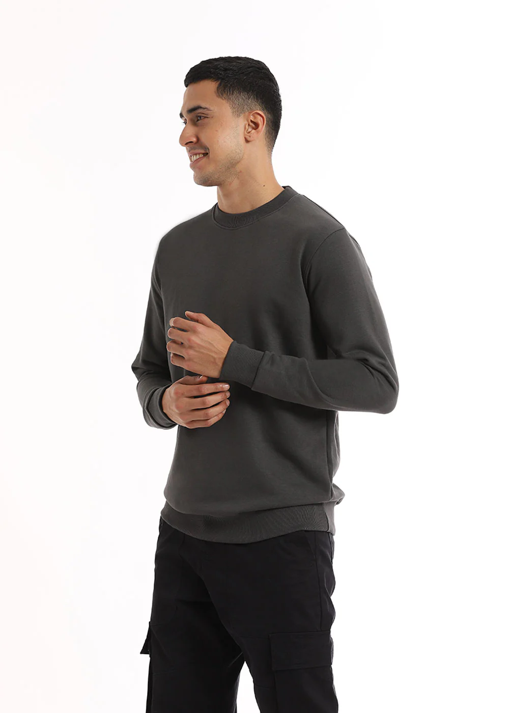 Dark Grey Sweatshirt - Image 4