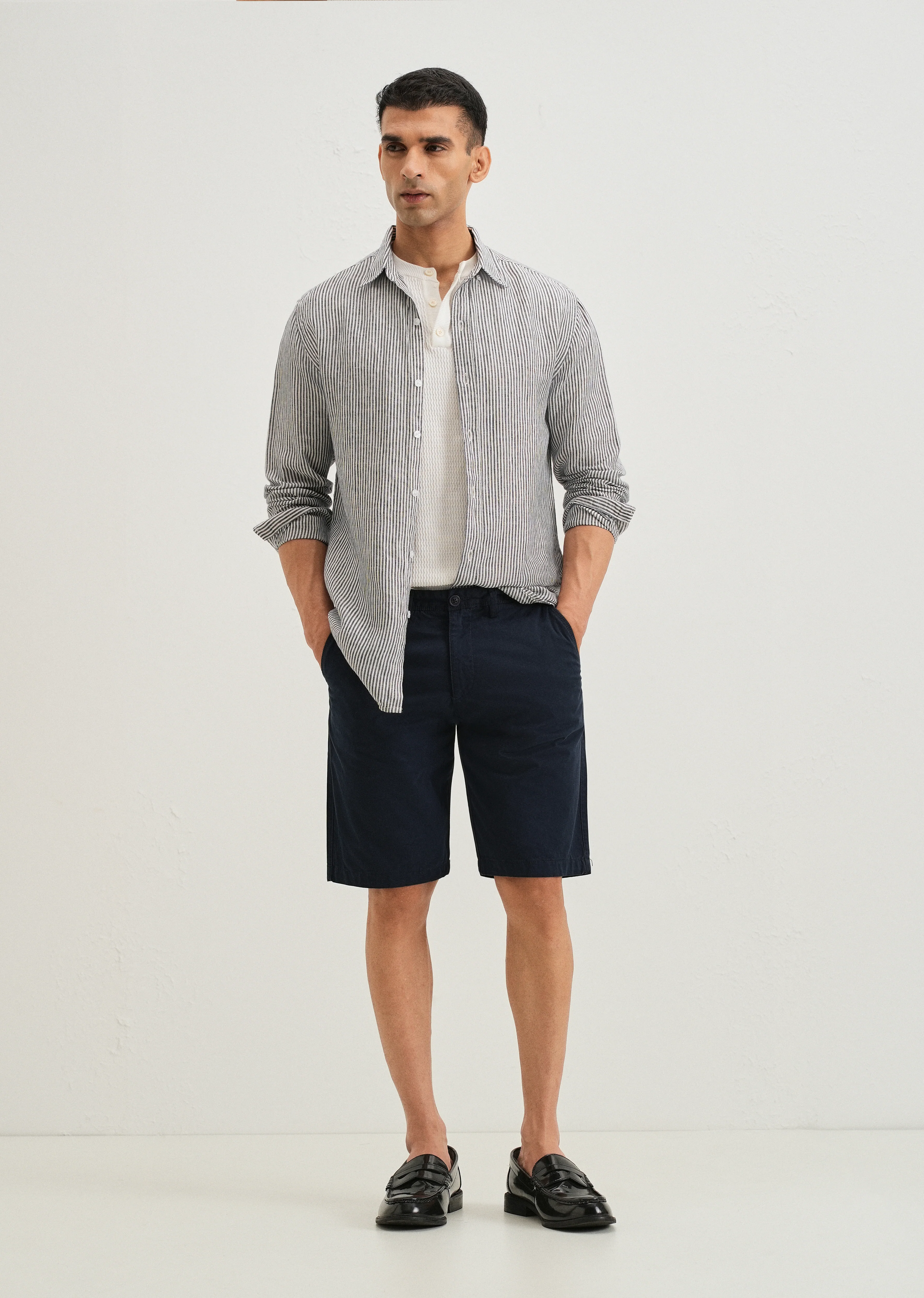 Dark Navy Blue Shorts - Image 6