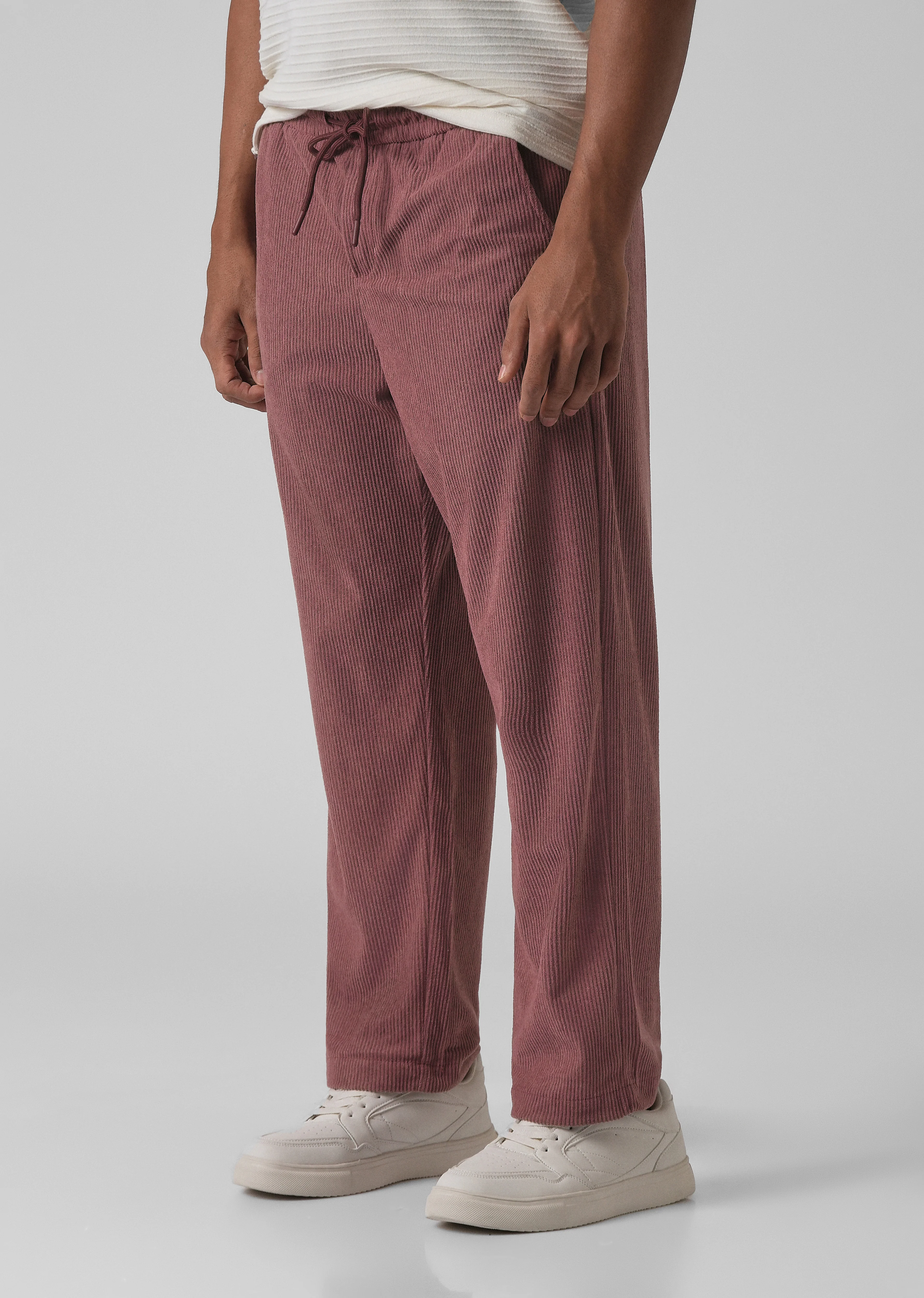Dusty Rose Corduroy Pants - Image 4