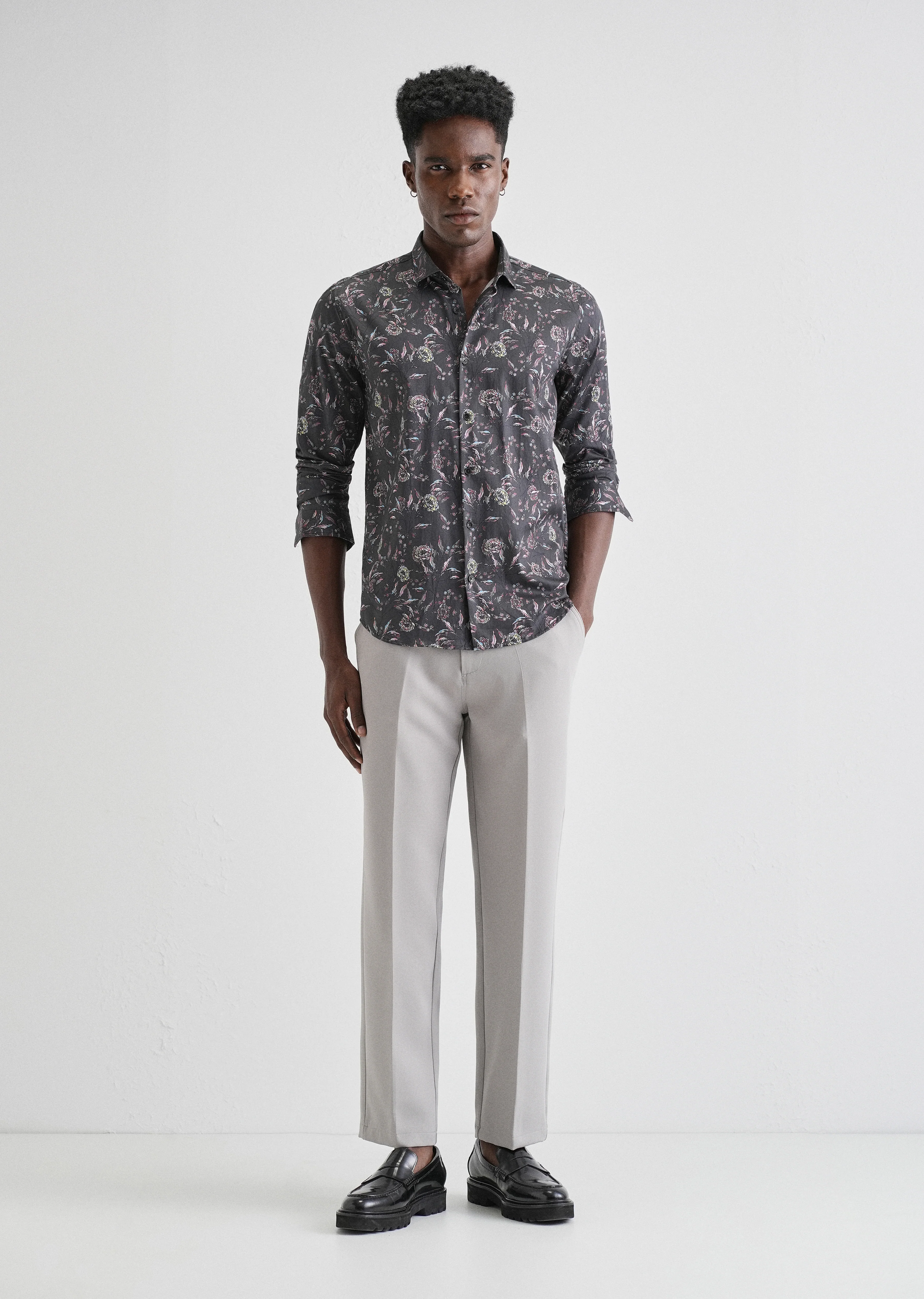 Elevated Floral Printed Shirt - Image 6