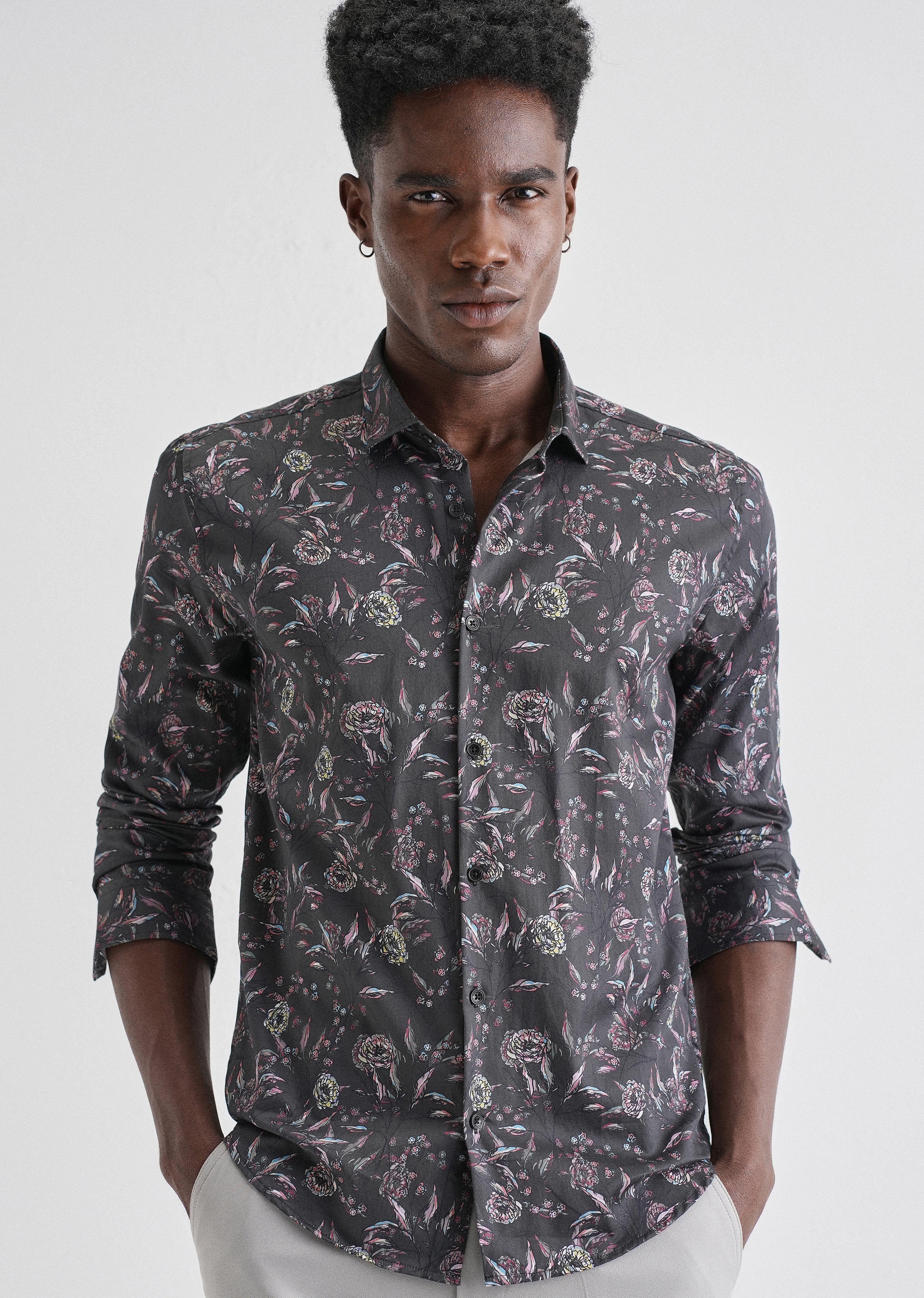Elevated Floral Printed Shirt - Image 7